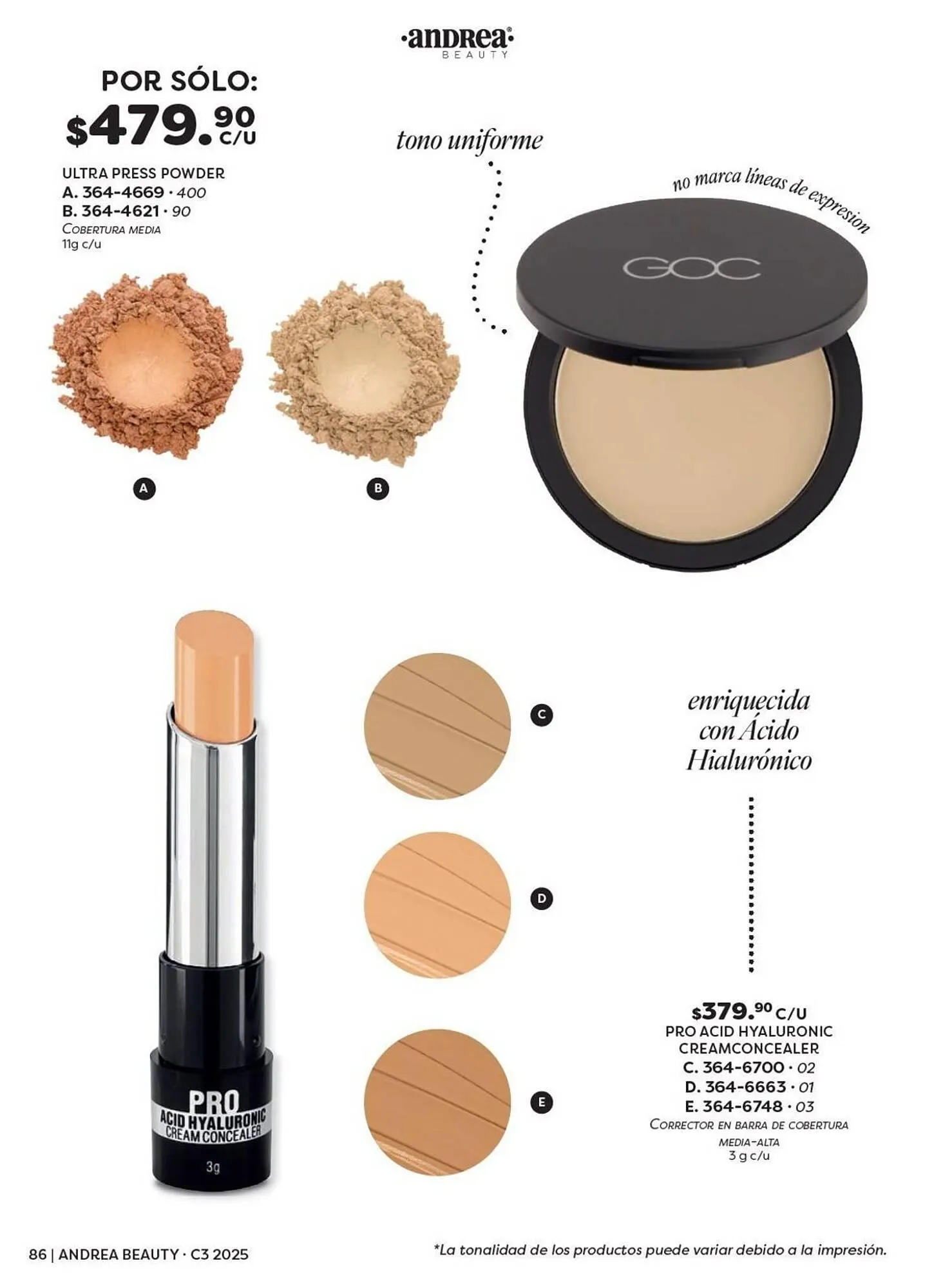 Catálogo de Catálogo Andrea 23 de mayo al 31 de diciembre 2025 - Pagina 86