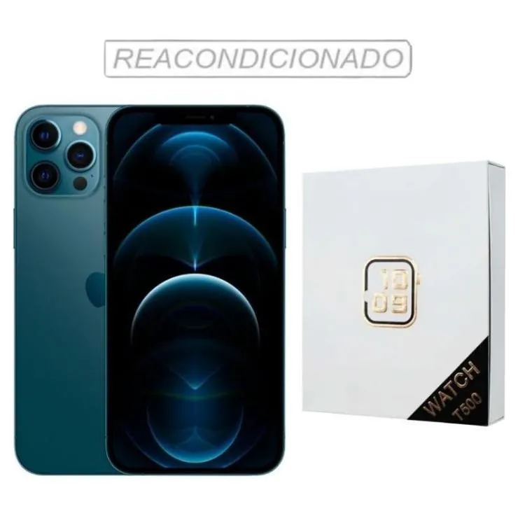 iPhone 12 Pro Max Reacondicionado + Reloj Genérico