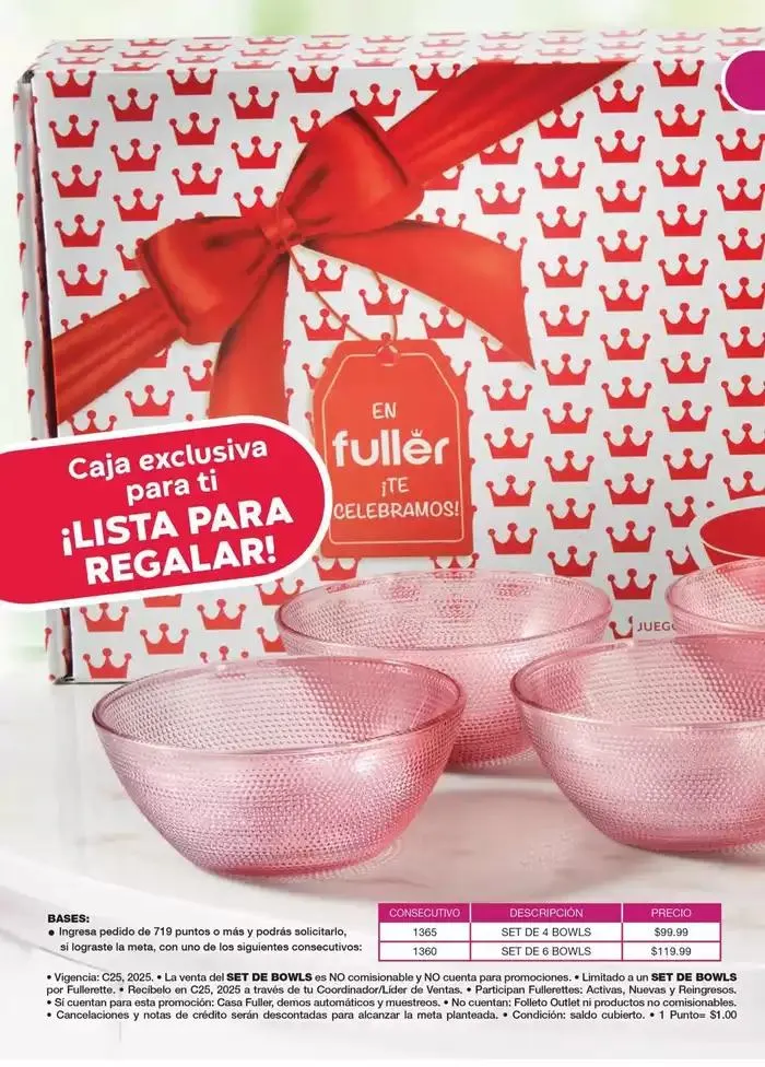 Catálogo de Fuller Revista Gana Más C25 1 de enero al 31 de diciembre 2025 - Pagina 12