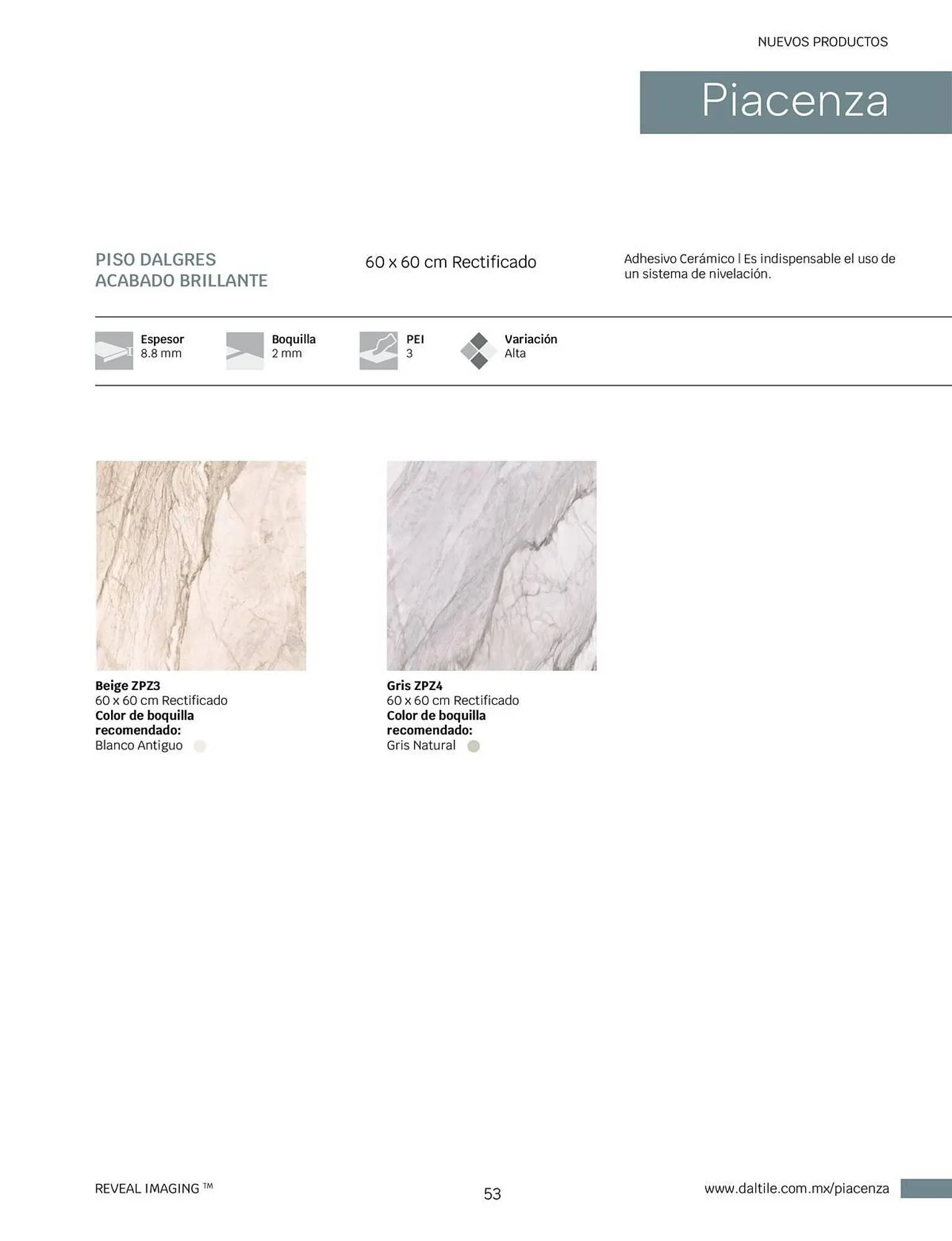 Catálogo de Catálogo Daltile 1 de enero al 31 de diciembre 2024 - Pagina 53