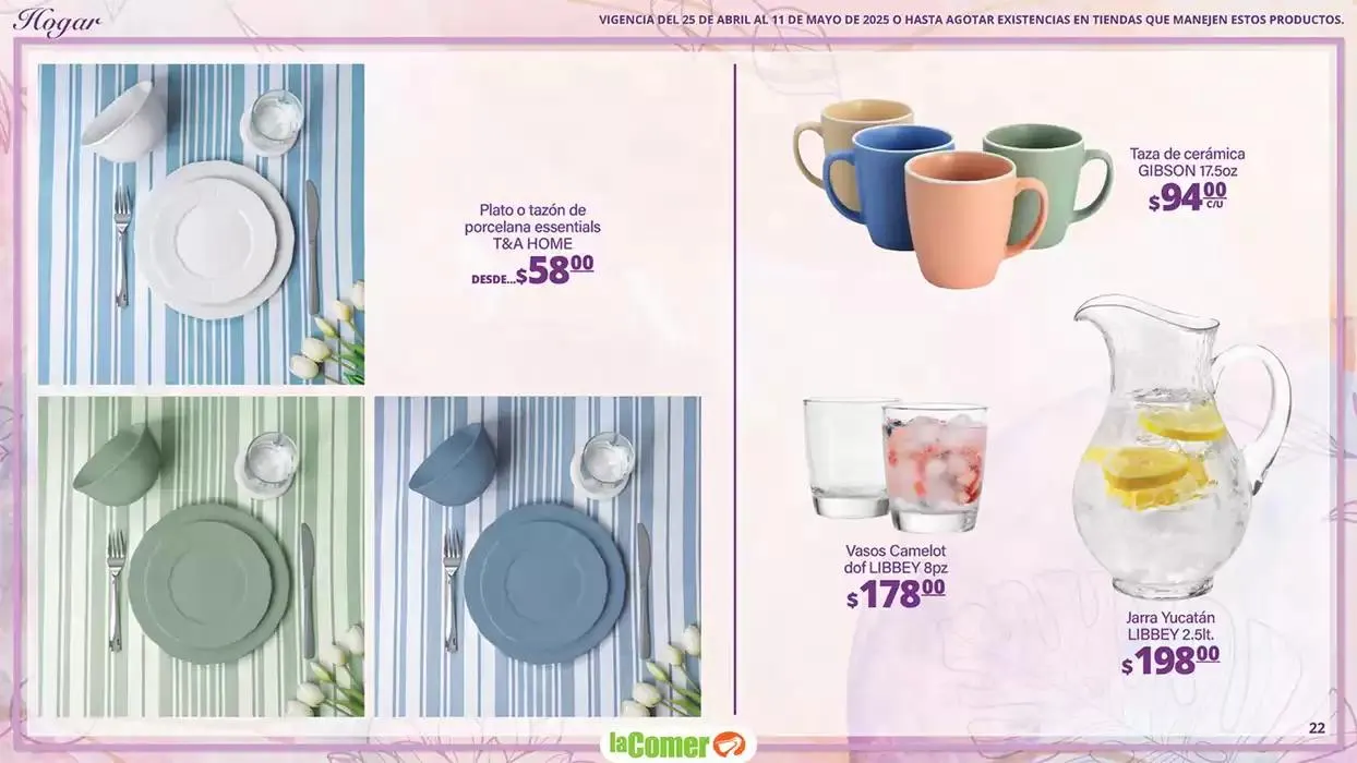 Catálogo de La Comer - Día de la Madre 24 de abril al 11 de mayo 2025 - Pagina 22