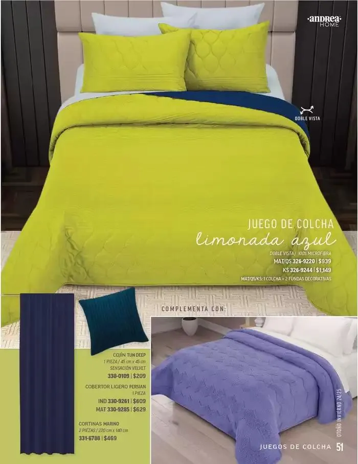 Catálogo de ANDREA - ANDREA HOME 26 de agosto al 25 de enero 2025 - Pagina 82
