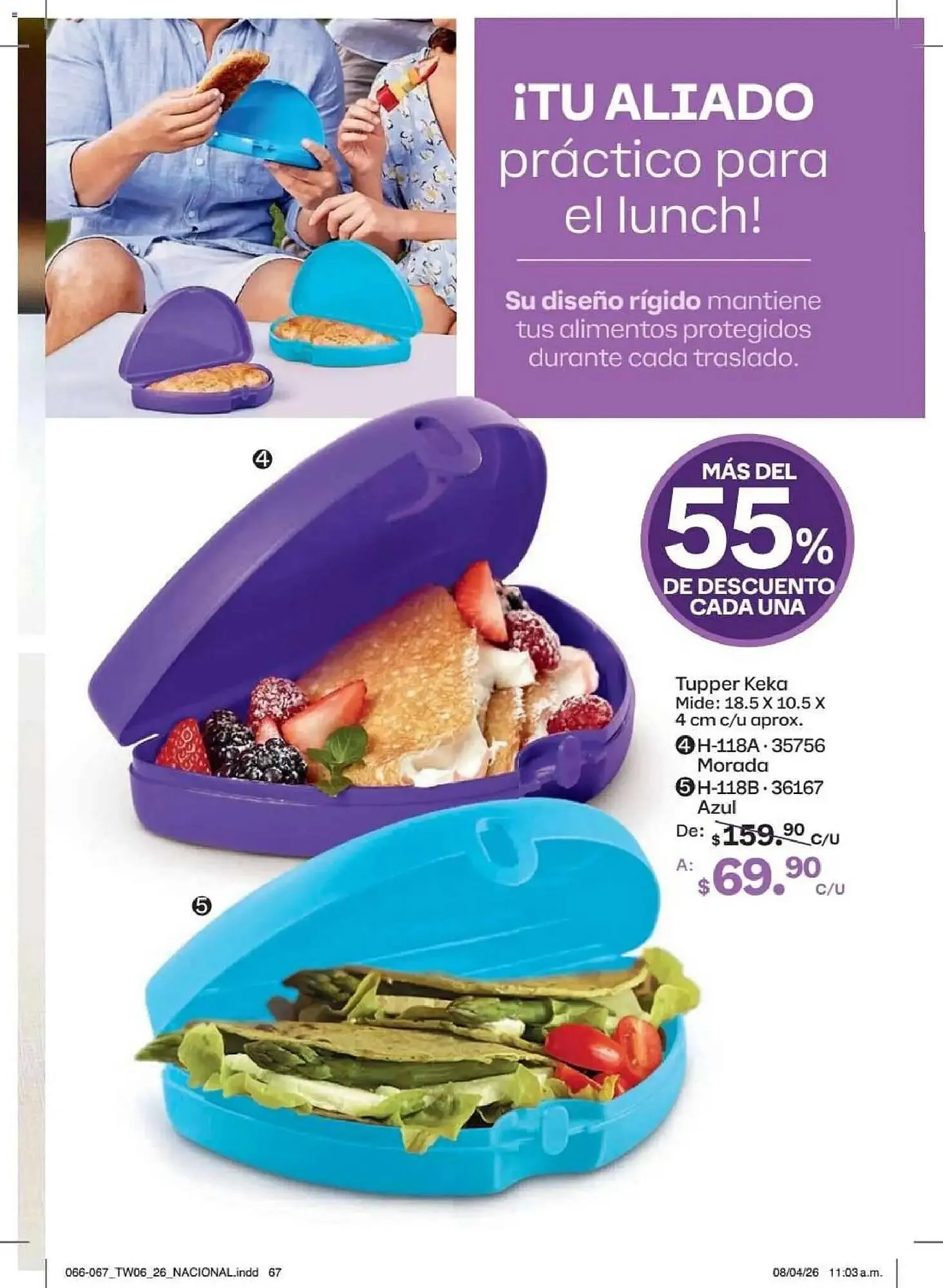Catálogo de Catálogo Tupperware 18 de mayo al 14 de junio 2026 - Pagina 67