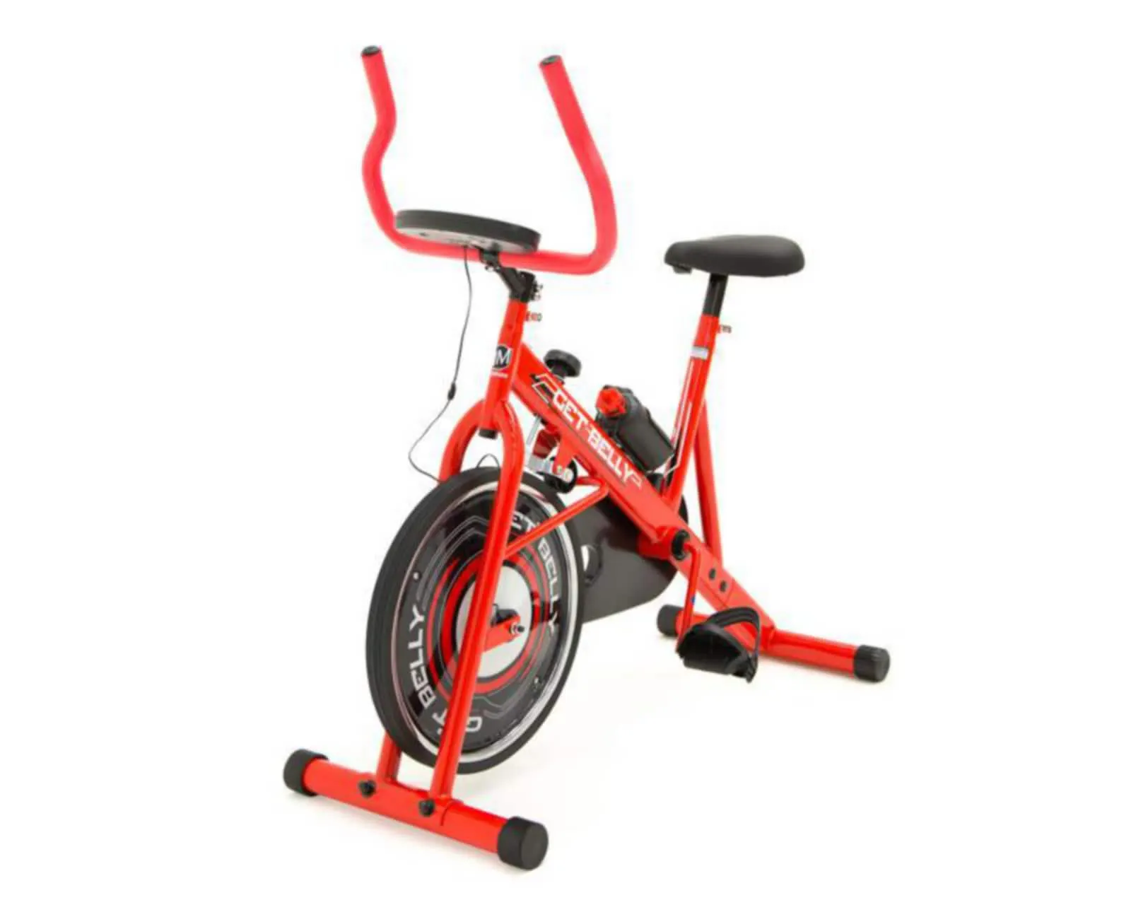 Bicicleta Fija Ironmax Get Belly Roja