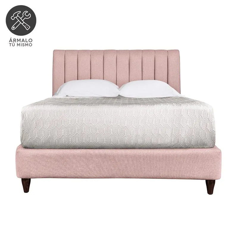 Cama Viena Rosa Individual