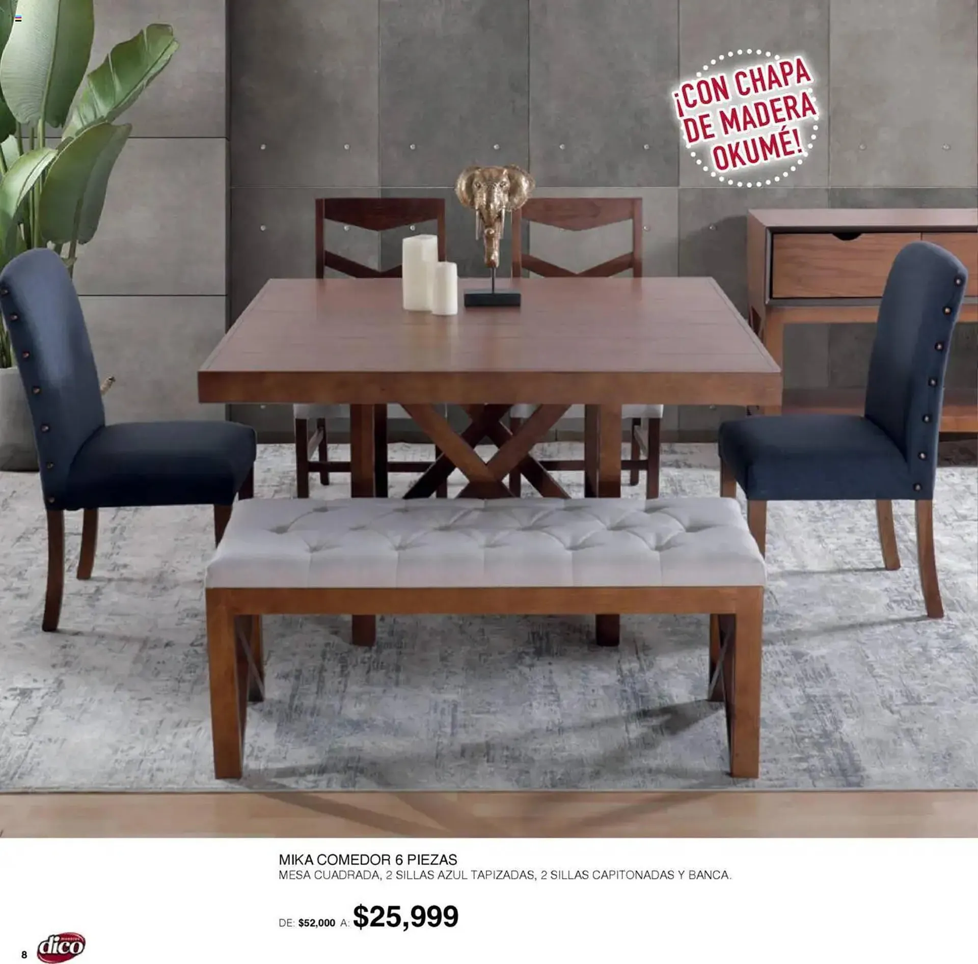 Catálogo de Catálogo Muebles Dico 1 de julio al 1 de agosto 2025 - Pagina 8