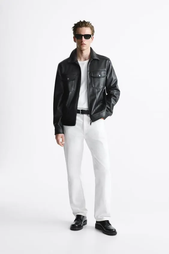 CAZADORA EFECTO PIEL