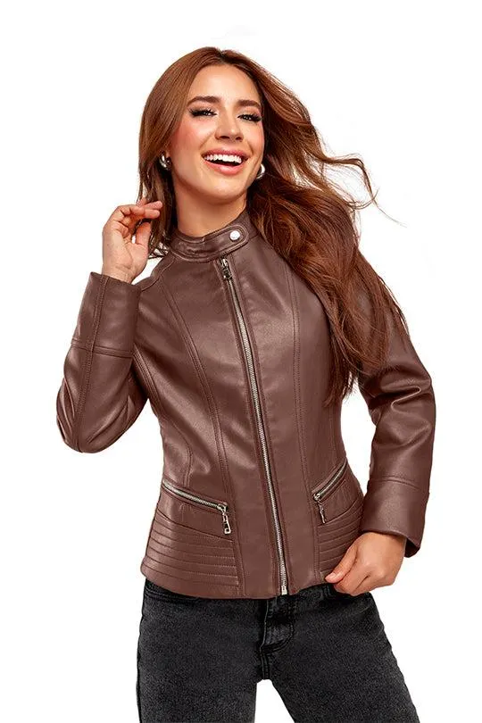 CHAMARRA CAFÉ DE POLIPIEL 90941