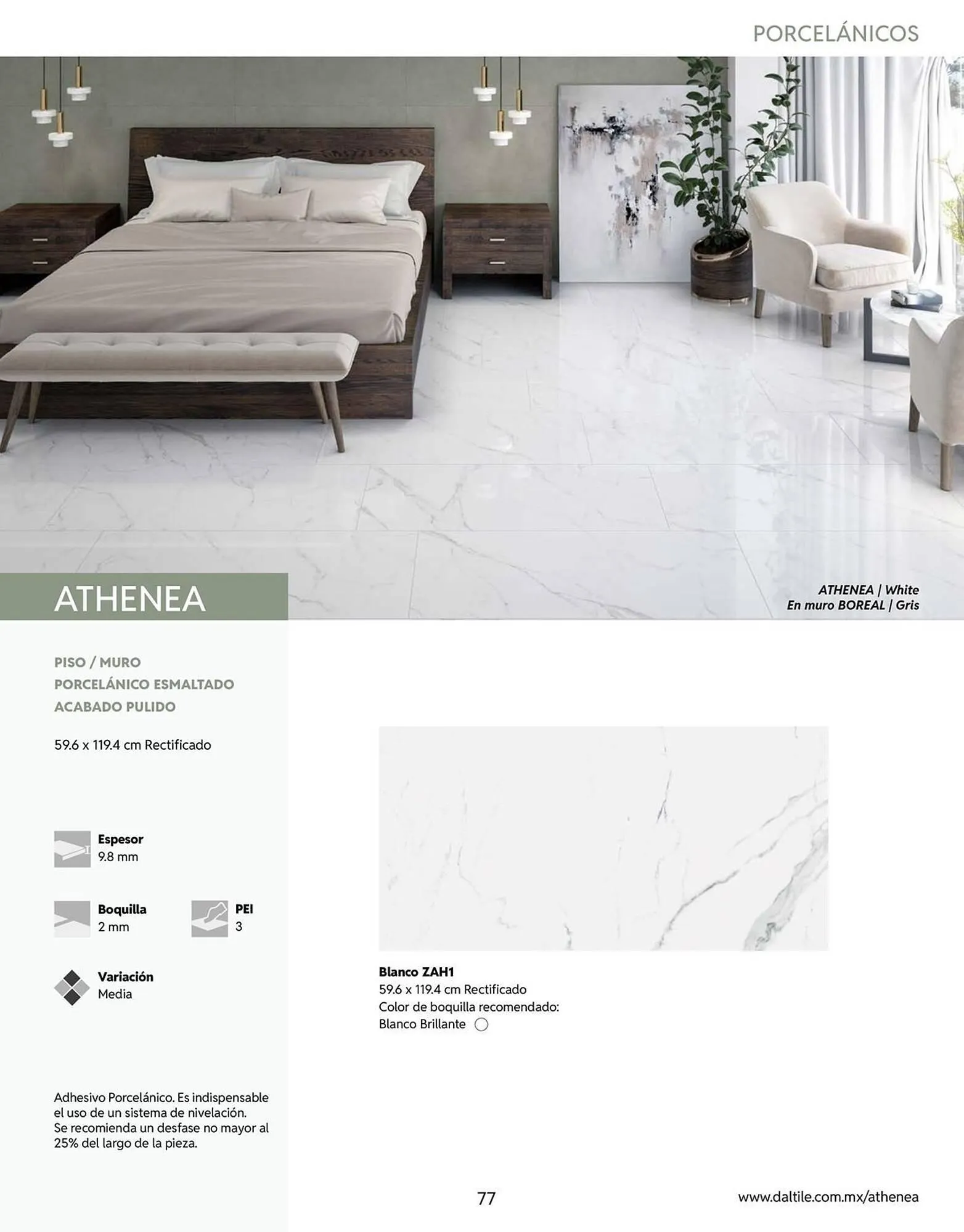 Catálogo de Catálogo Daltile 13 de enero al 31 de diciembre 2026 - Pagina 77