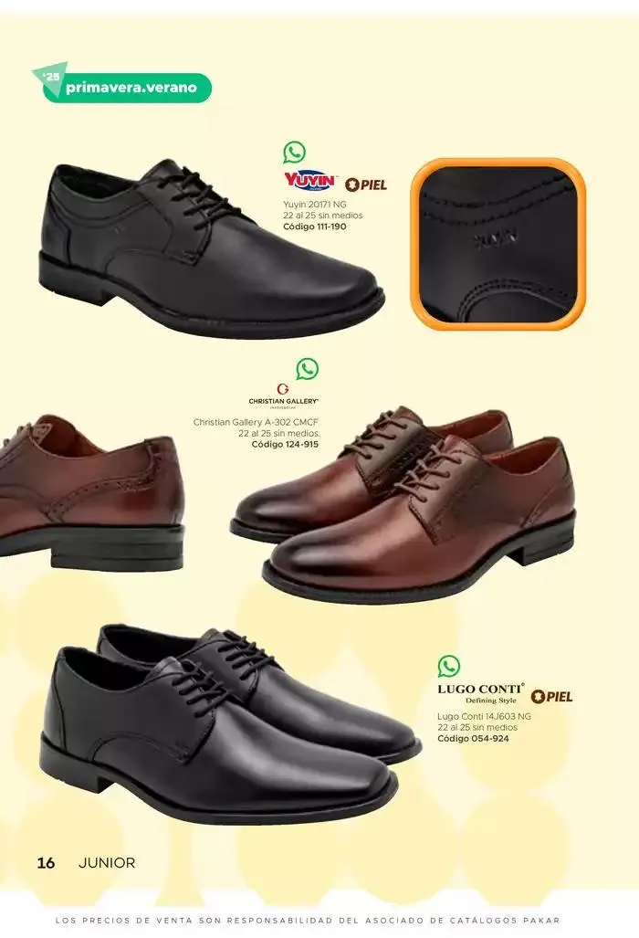 Catálogo de Pakar Junior 31 de enero al 31 de agosto 2025 - Pagina 16