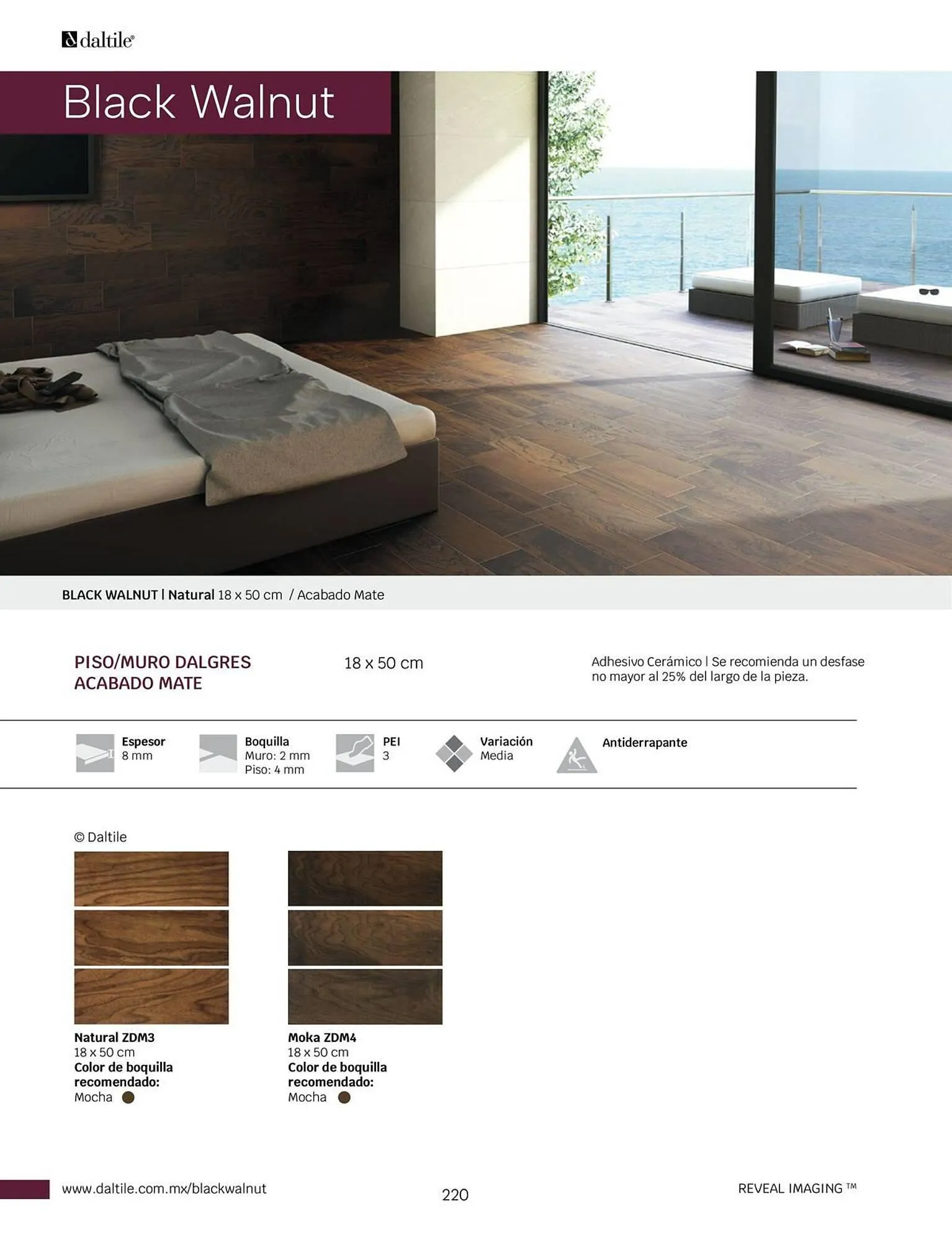 Catálogo de Catálogo Daltile 1 de enero al 31 de diciembre 2024 - Pagina 220