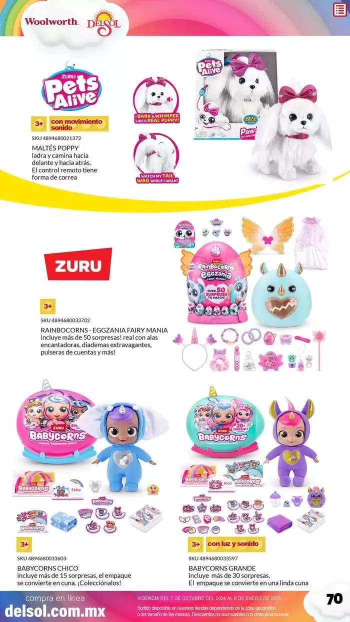 Catálogo de Castillo Del Juguete 7 de octubre al 6 de enero 2025 - Pagina 68