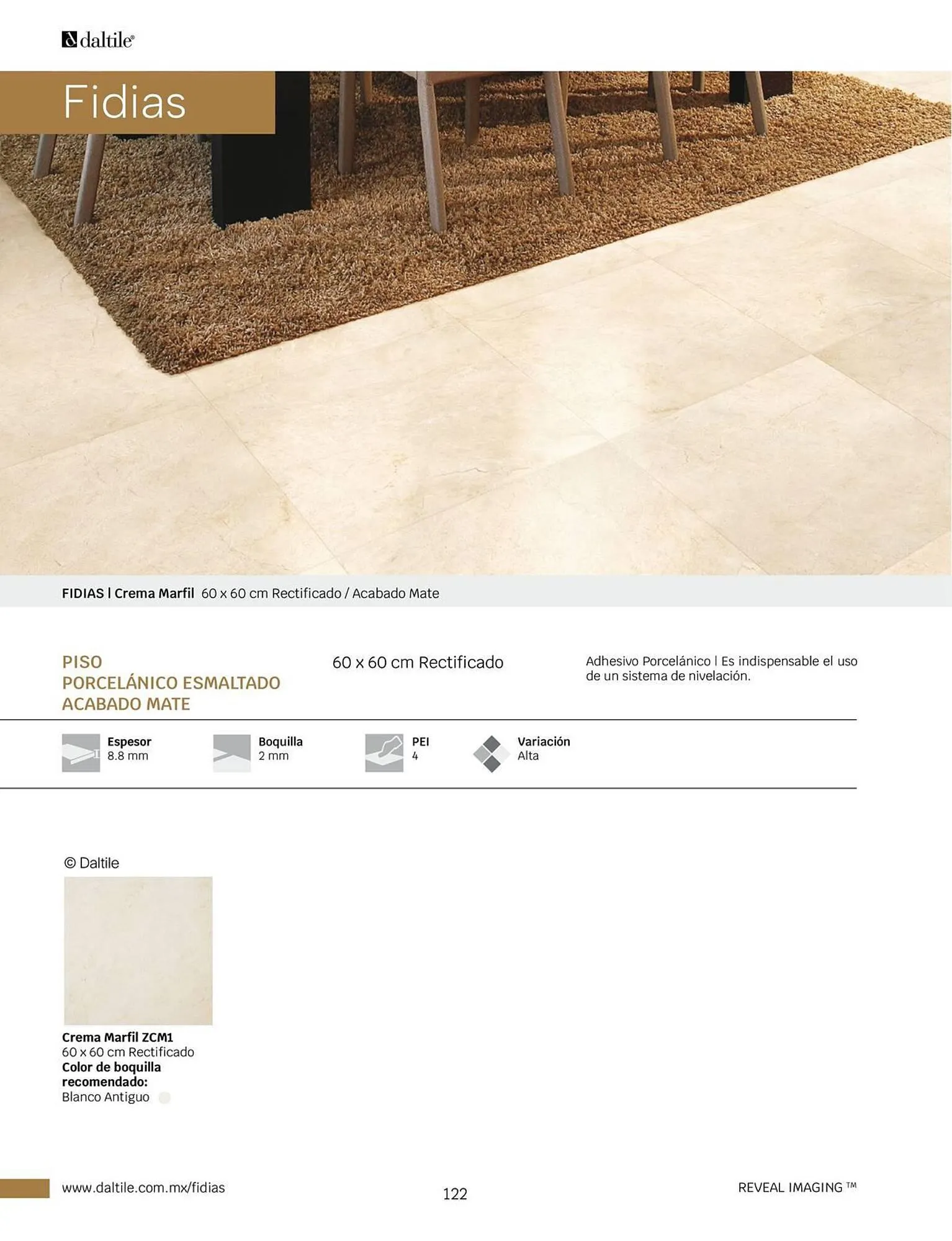 Catálogo de Catálogo Daltile 1 de enero al 31 de diciembre 2024 - Pagina 122