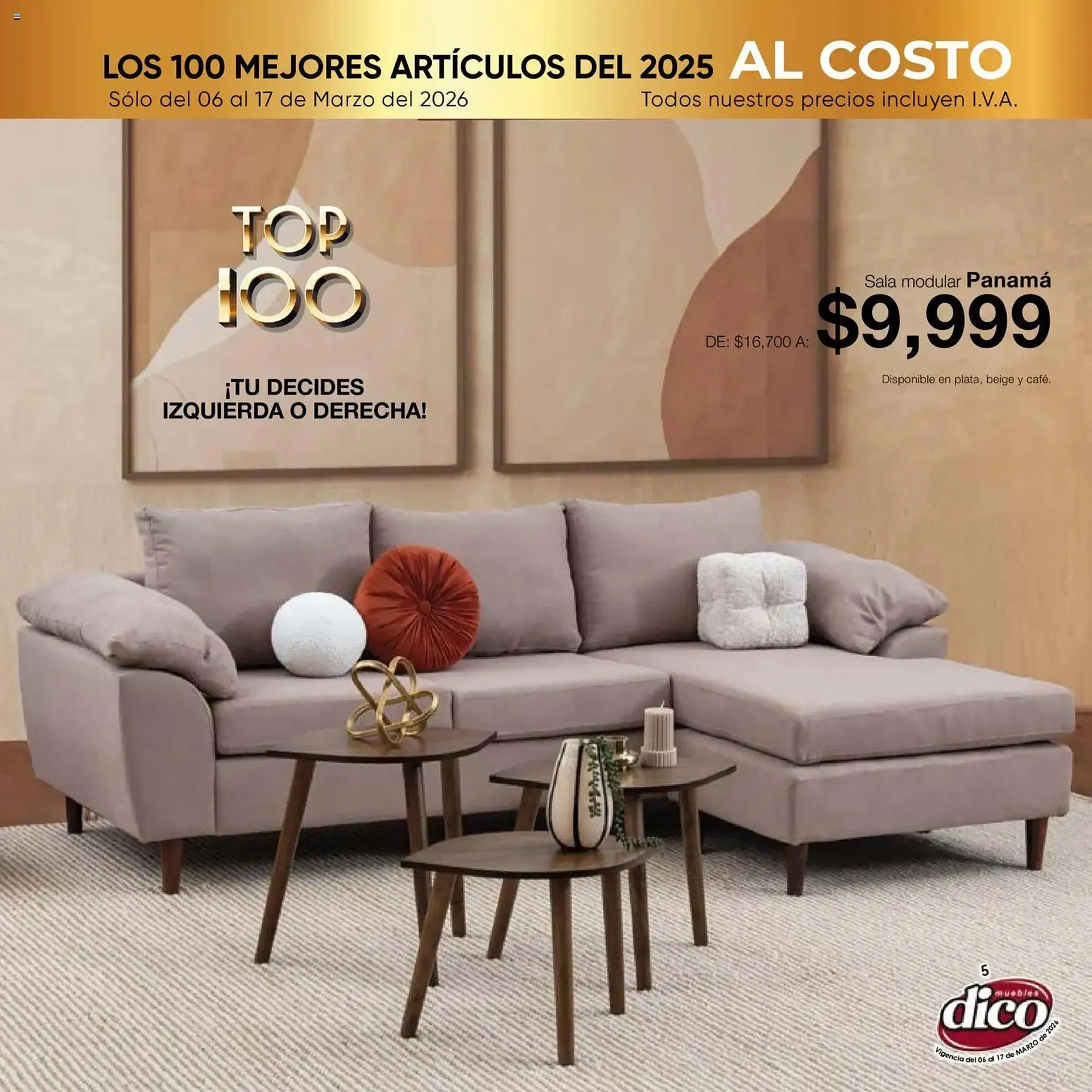 Catálogo de Catálogo Muebles Dico 6 de marzo al 18 de marzo 2026 - Pagina 5