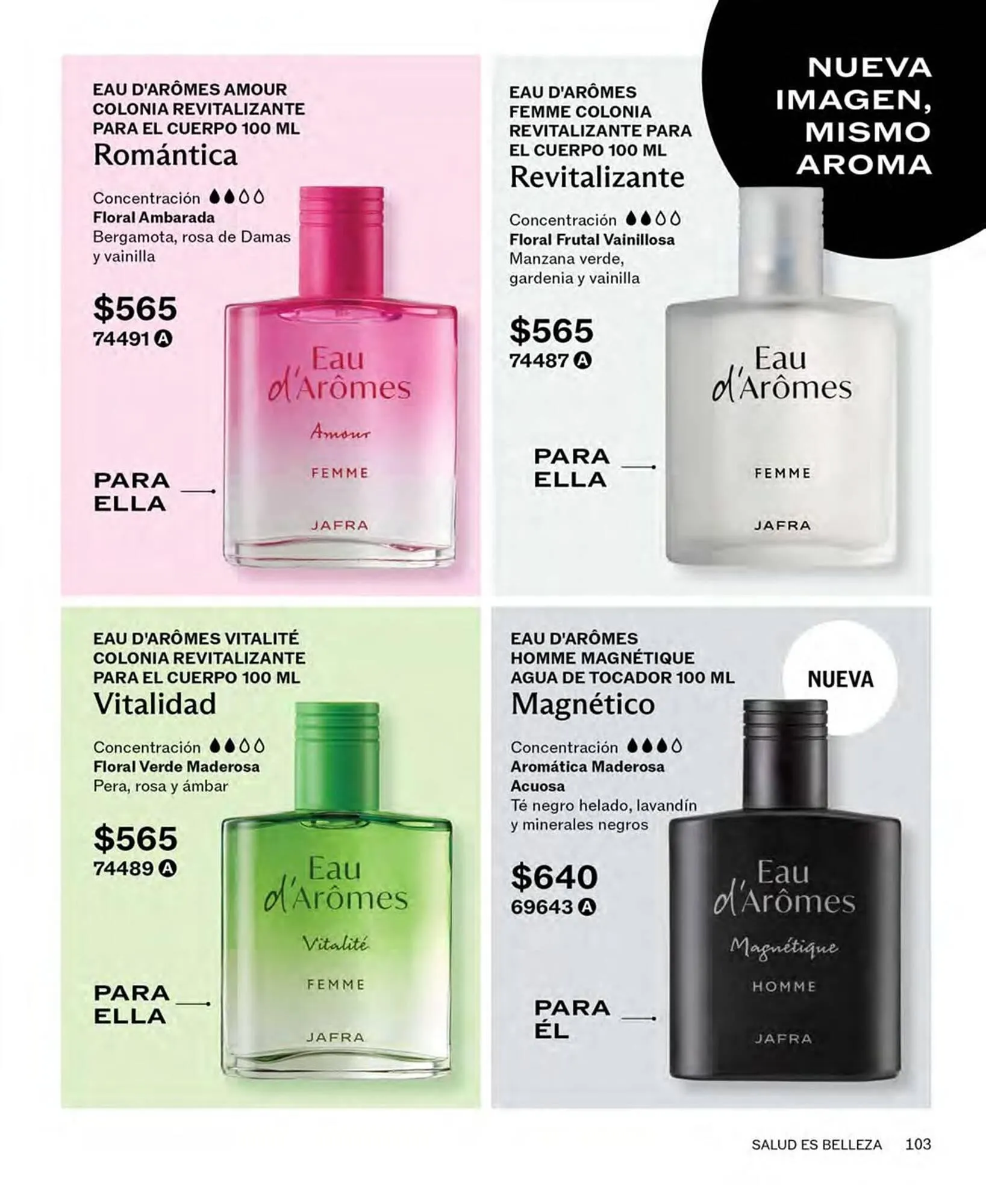 Catálogo de Catálogo Jafra 1 de octubre al 31 de octubre 2025 - Pagina 103