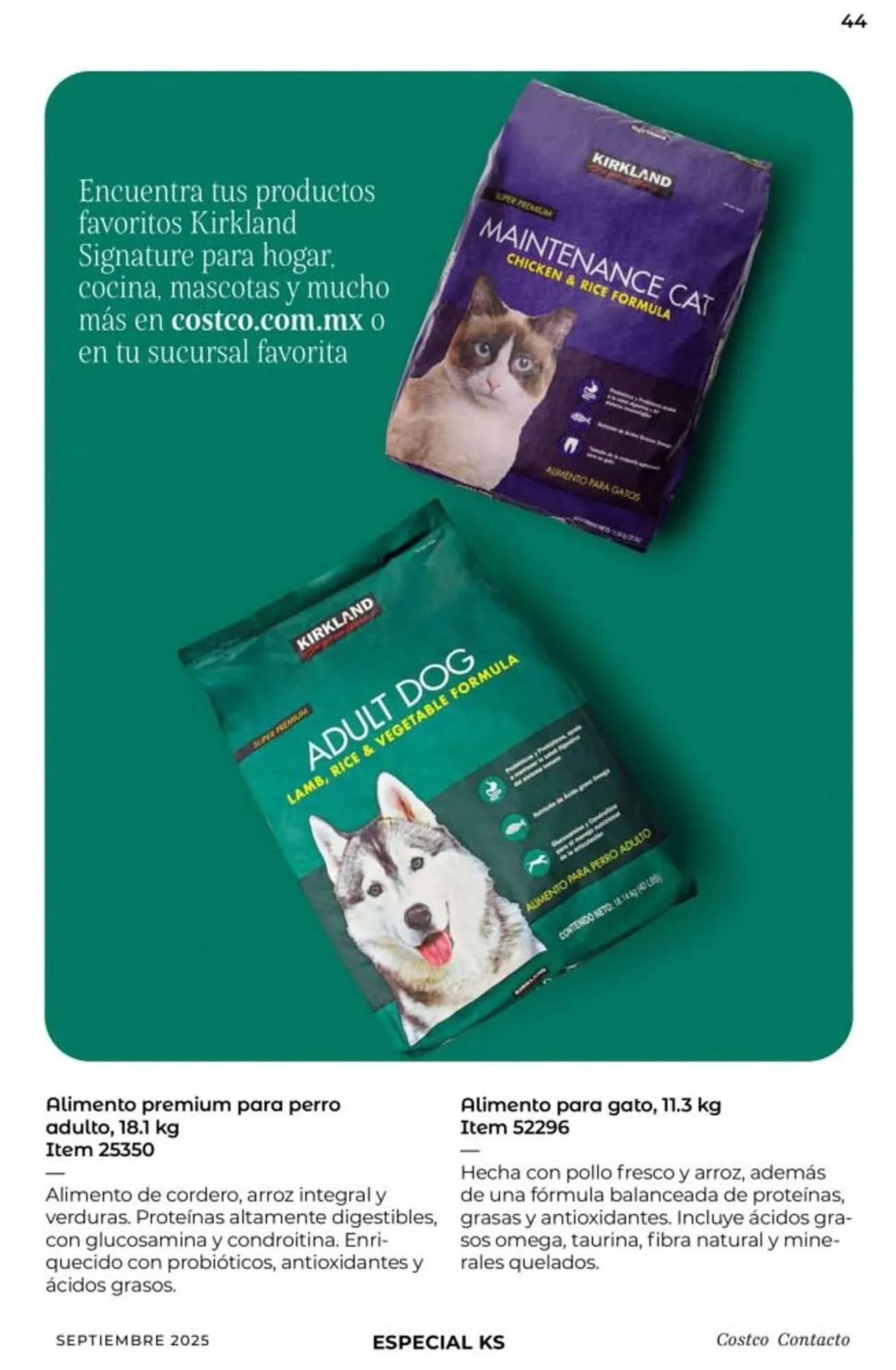 Catálogo de Catálogo Costco 10 de septiembre al 30 de septiembre 2025 - Pagina 44