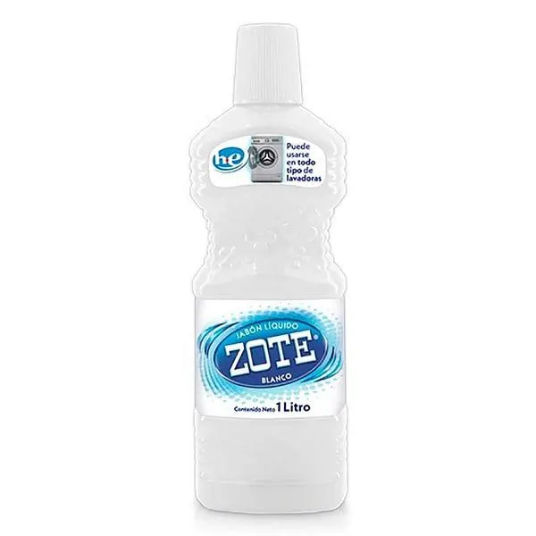 Jabón Zote líquido blanco 1000 ml