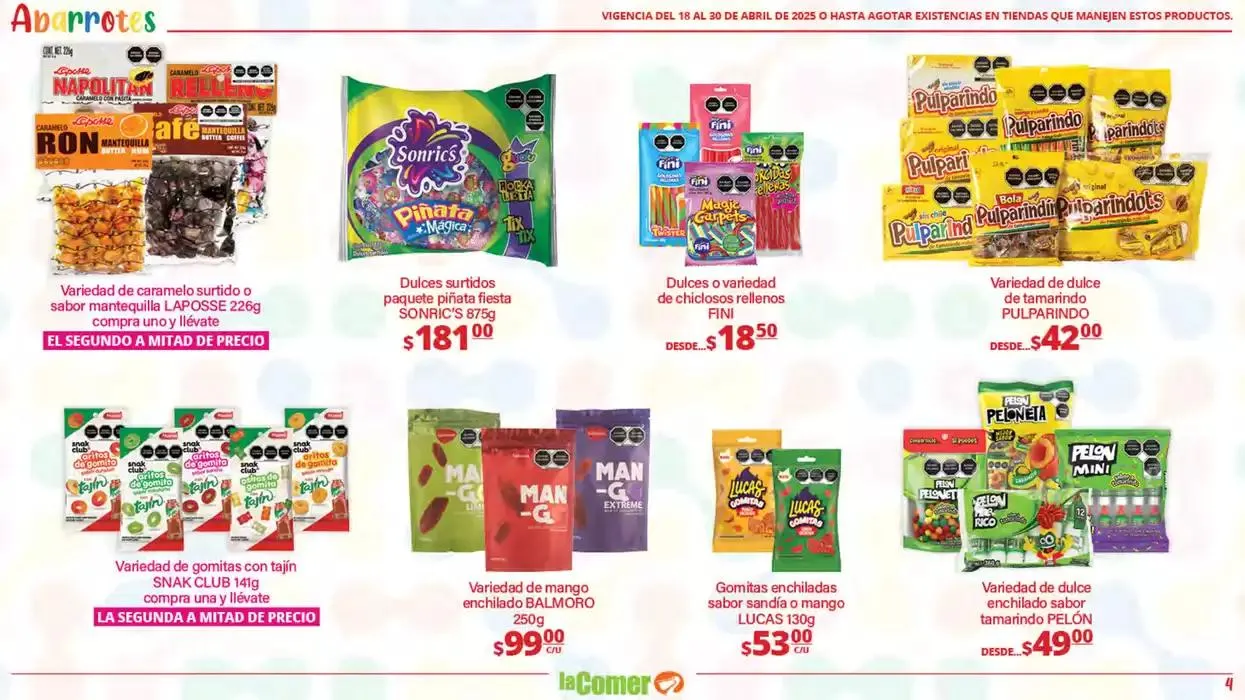 Catálogo de La Comer Dia del Niño 18 de abril al 30 de abril 2025 - Pagina 4