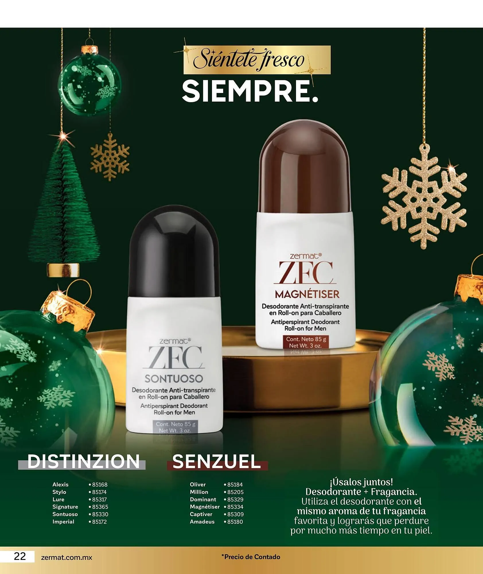 Catálogo de Catálogo Zermat 1 de diciembre al 10 de enero 2026 - Pagina 22