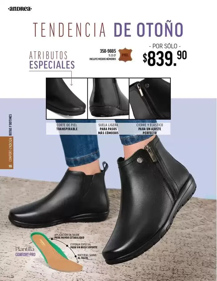 Catálogo de ANDREA - CALZADO CONFORT 26 de agosto al 25 de enero 2025 - Pagina 9