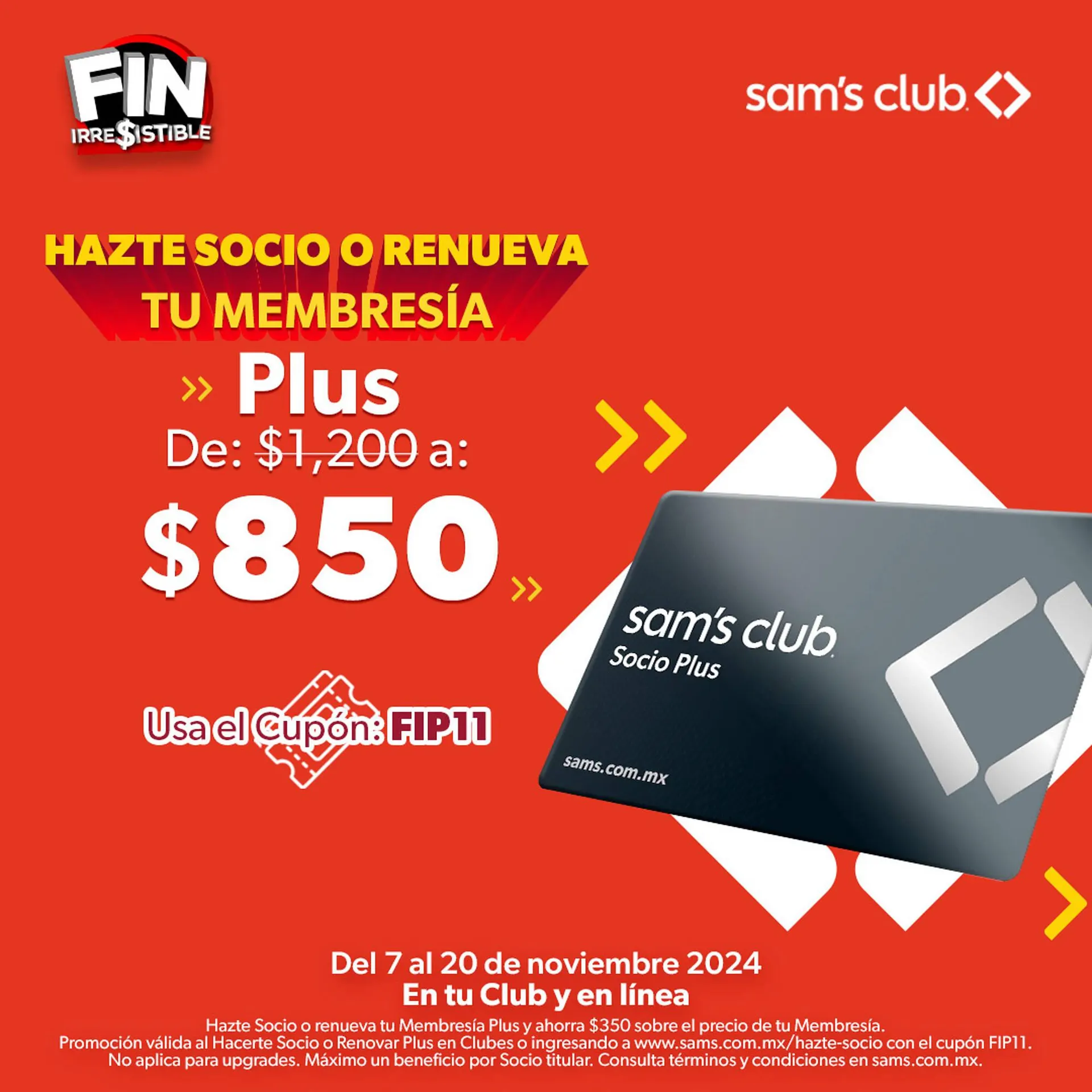 Catálogo de Catálogo Sam's Club 11 de noviembre al 20 de noviembre 2024 - Pagina 2