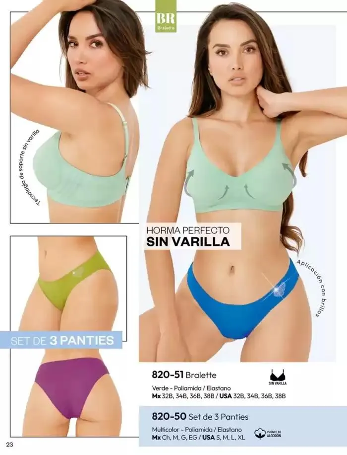 Catálogo de Catálogo Cklass Lenceria Primavera Verano 2025 México 8 de enero al 30 de junio 2025 - Pagina 16