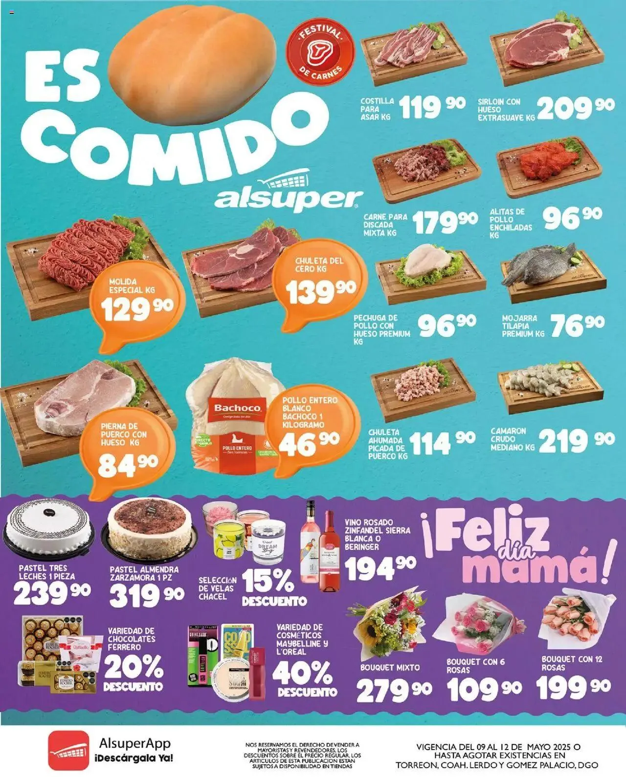 Catálogo de Alsuper folleto - Laguna 9 de mayo al 12 de mayo 2025 - Pagina 1