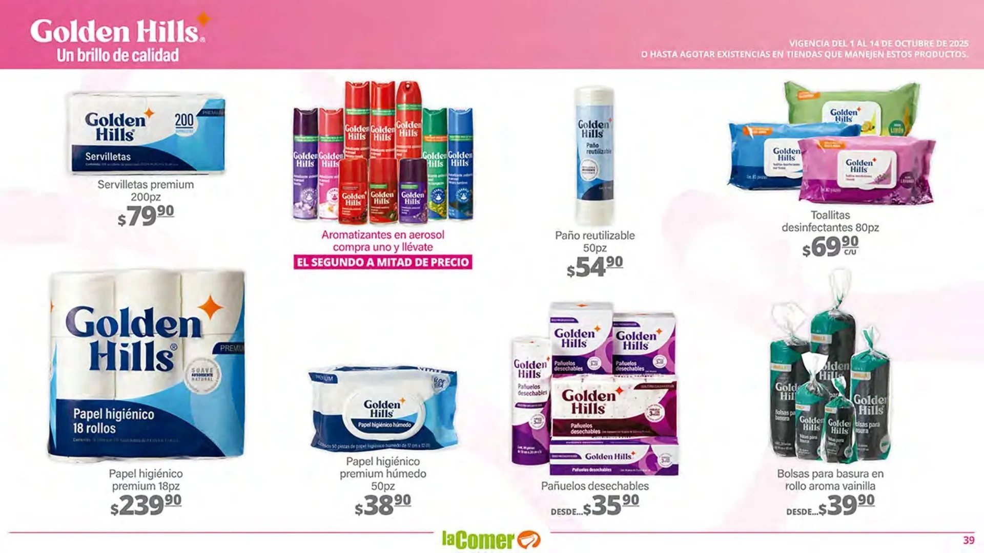 Catálogo de Folleto La Comer 1 de octubre al 14 de octubre 2025 - Pagina 39