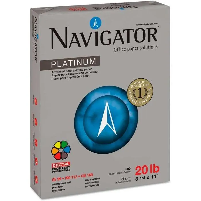 BOND BLANCO NAVIGATOR 21.6 X 28 CARTA C/500 75 GMS. BCO.97%