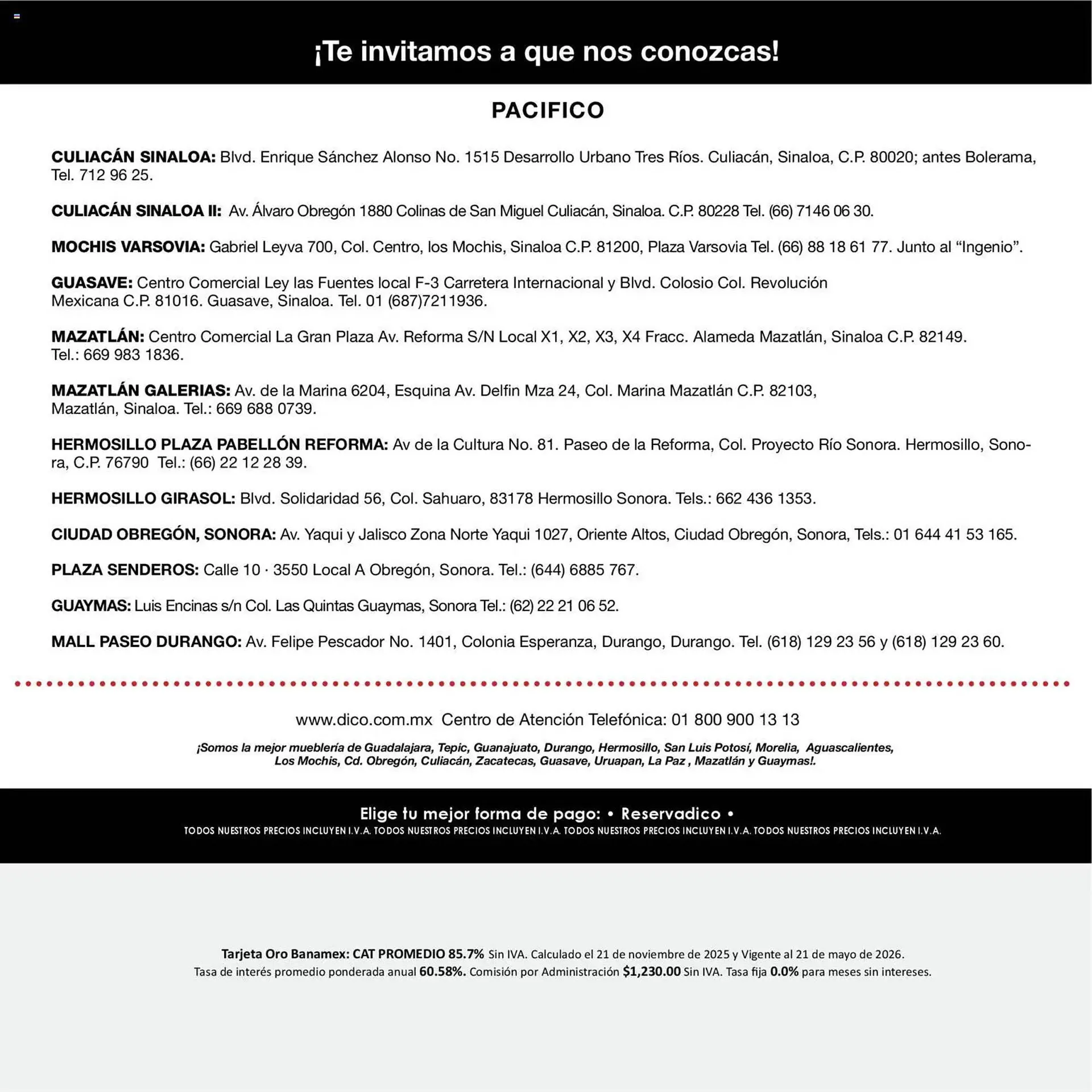 Catálogo de Catálogo Muebles Dico 15 de abril al 30 de abril 2026 - Pagina 30