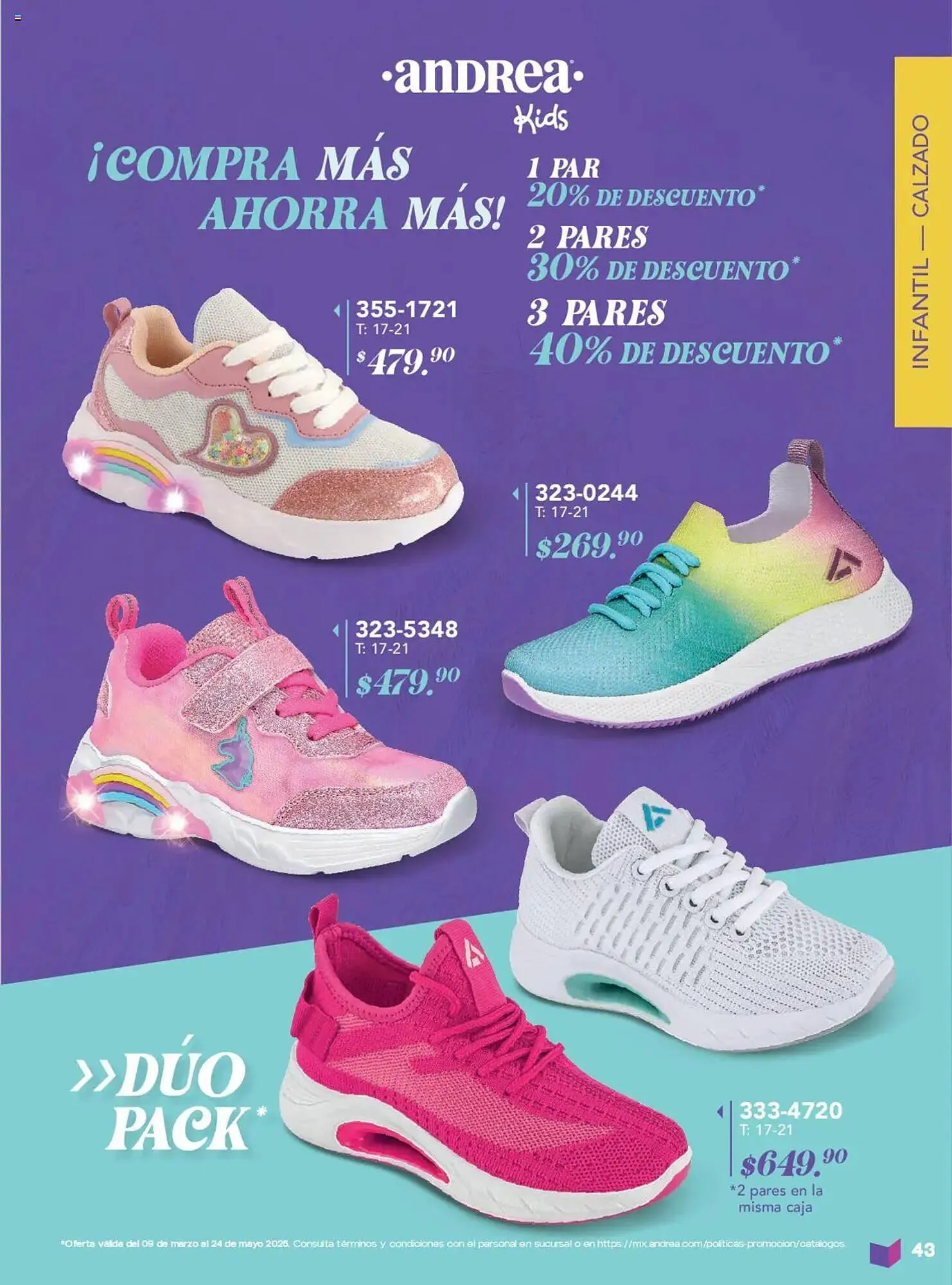 Catálogo de Catálogo Andrea 9 de marzo al 24 de mayo 2025 - Pagina 43