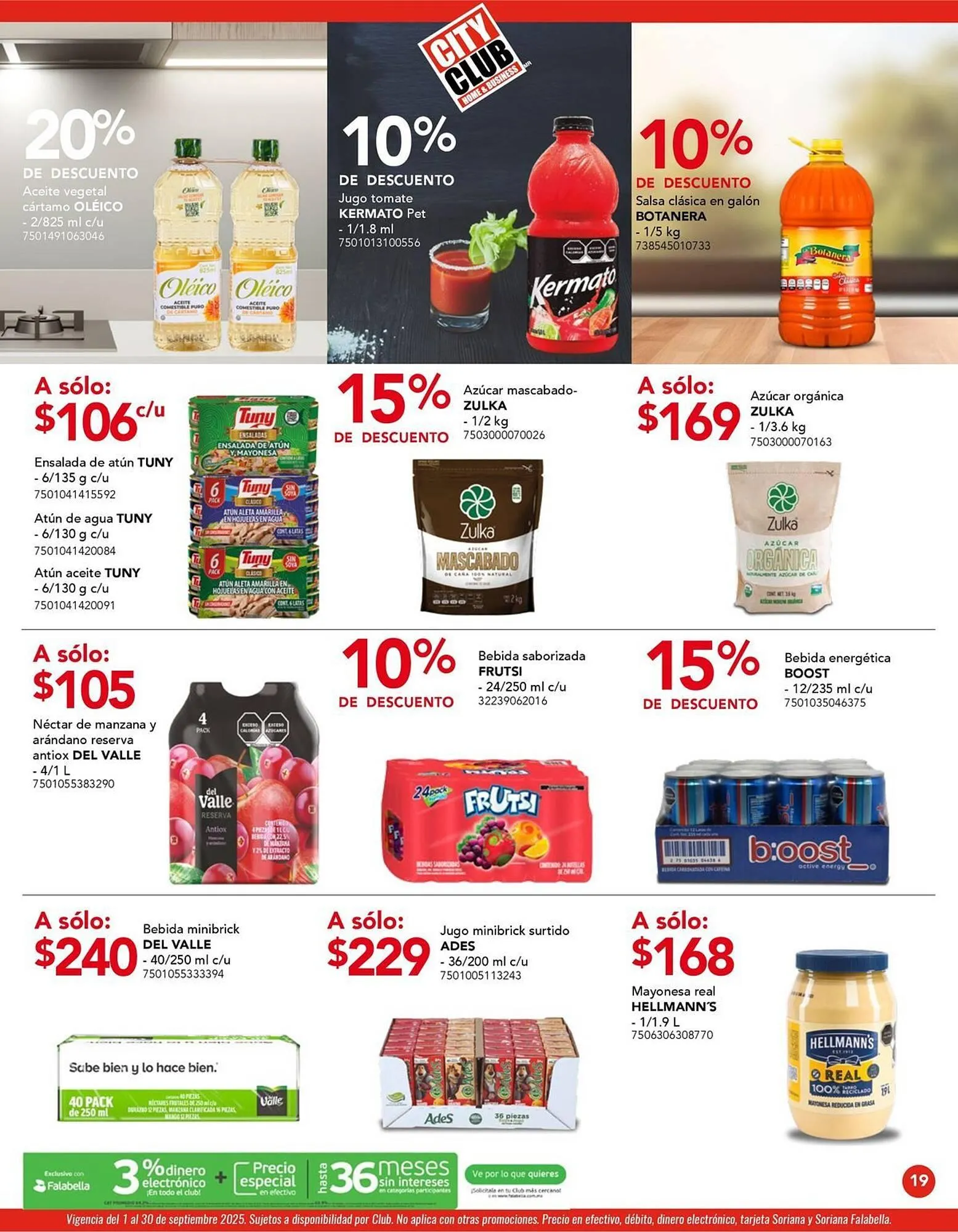 Catálogo de catálogo City Club 2 de septiembre al 30 de septiembre 2025 - Pagina 19
