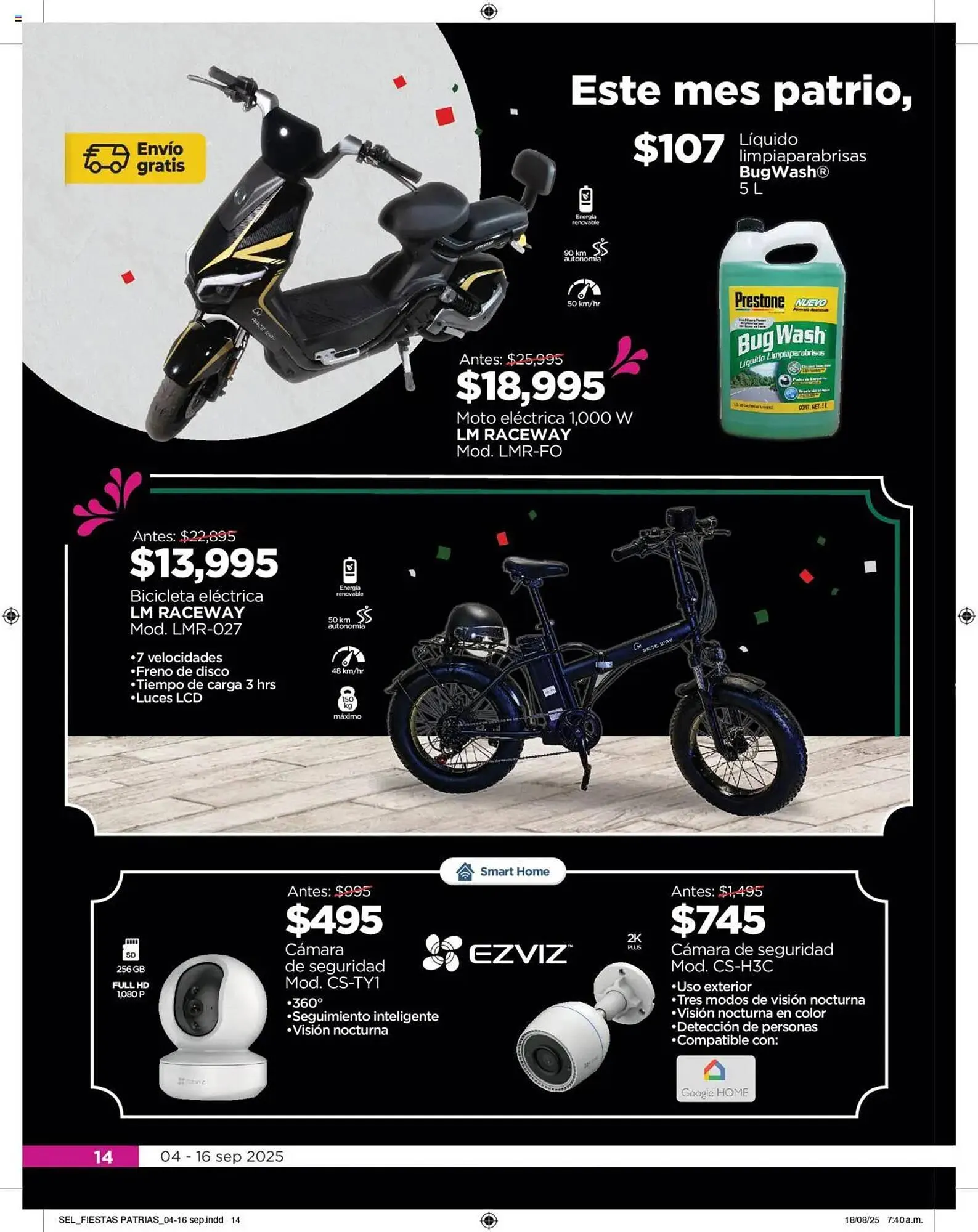 Catálogo de Folleto Chedraui 4 de septiembre al 17 de septiembre 2025 - Pagina 14