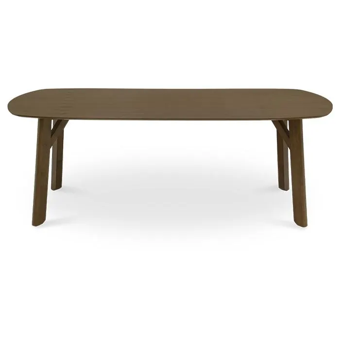 Mesa De Comedor P/8 Nogal Nemi