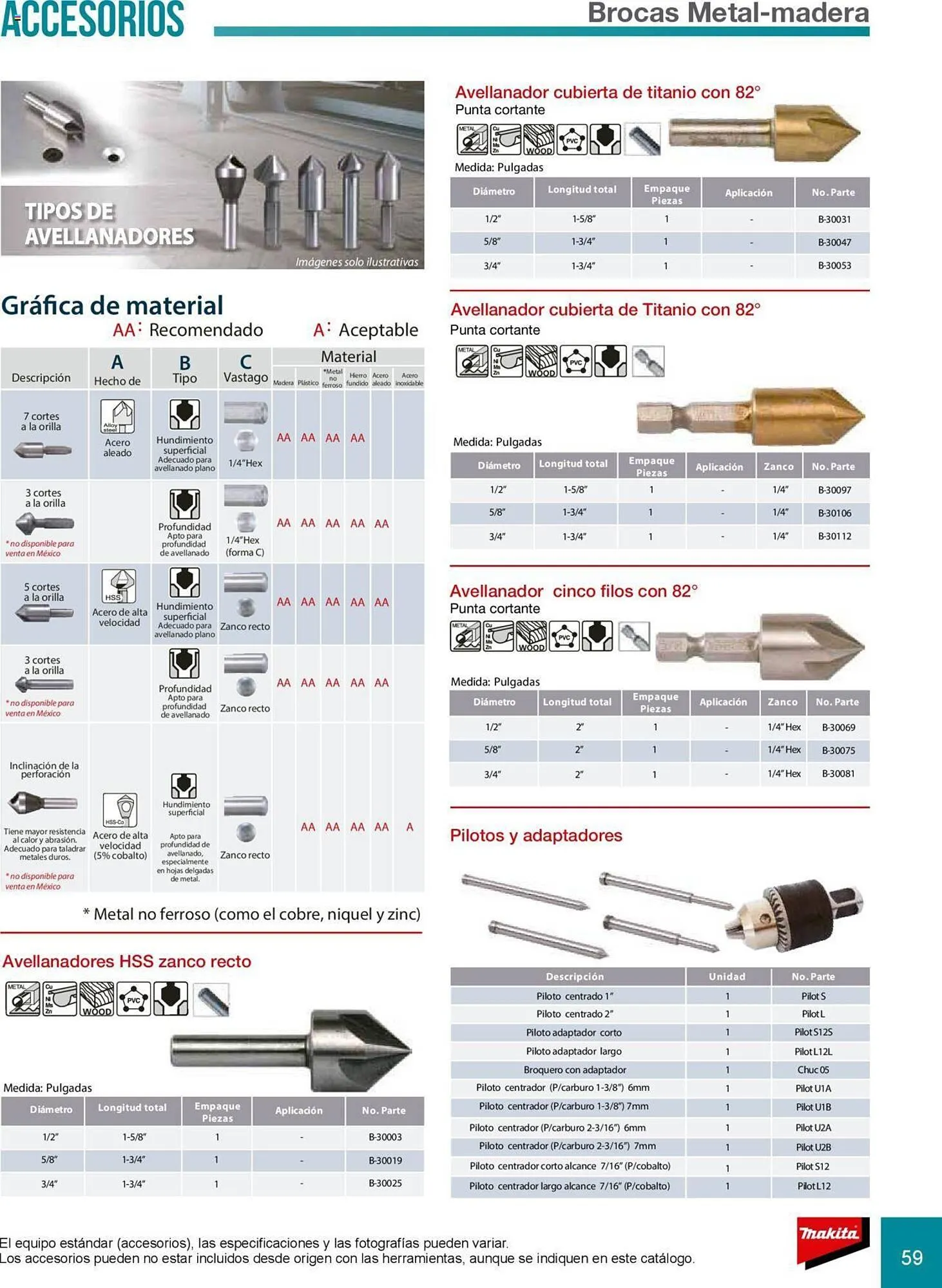 Catálogo de Catálogo Makita 8 de julio al 31 de diciembre 2025 - Pagina 59