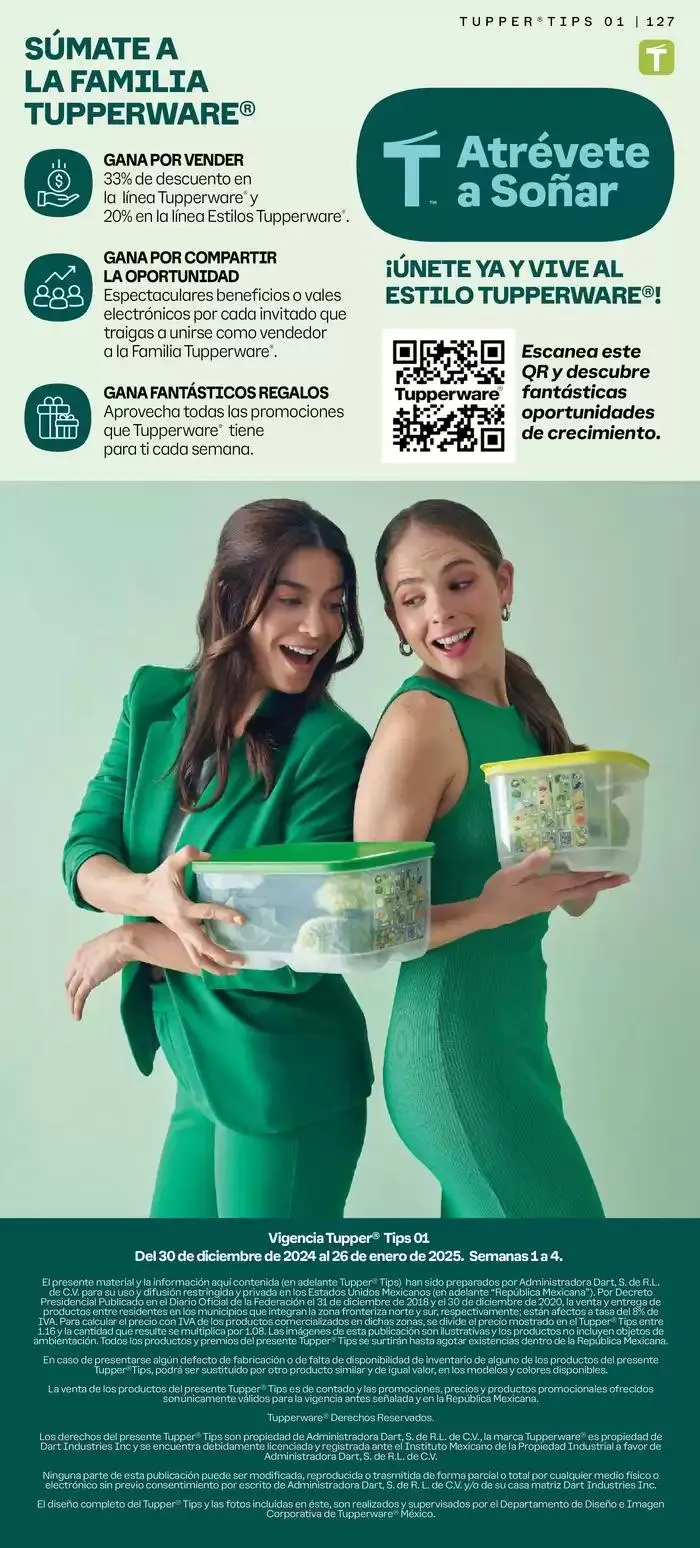 Catálogo de Tupper Tips 01 6 de enero al 26 de enero 2025 - Pagina 127