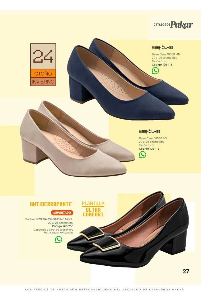 Catálogo de Pakar Mujer Otoño-Invierno 2024 26 de julio al 31 de diciembre 2024 - Pagina 27