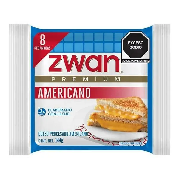 Queso Zwan americano 144 g