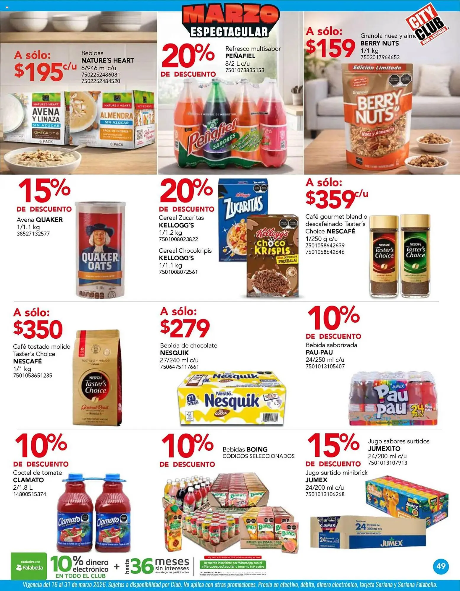 Catálogo de Catálogo City Club 2 de marzo al 31 de marzo 2026 - Pagina 49