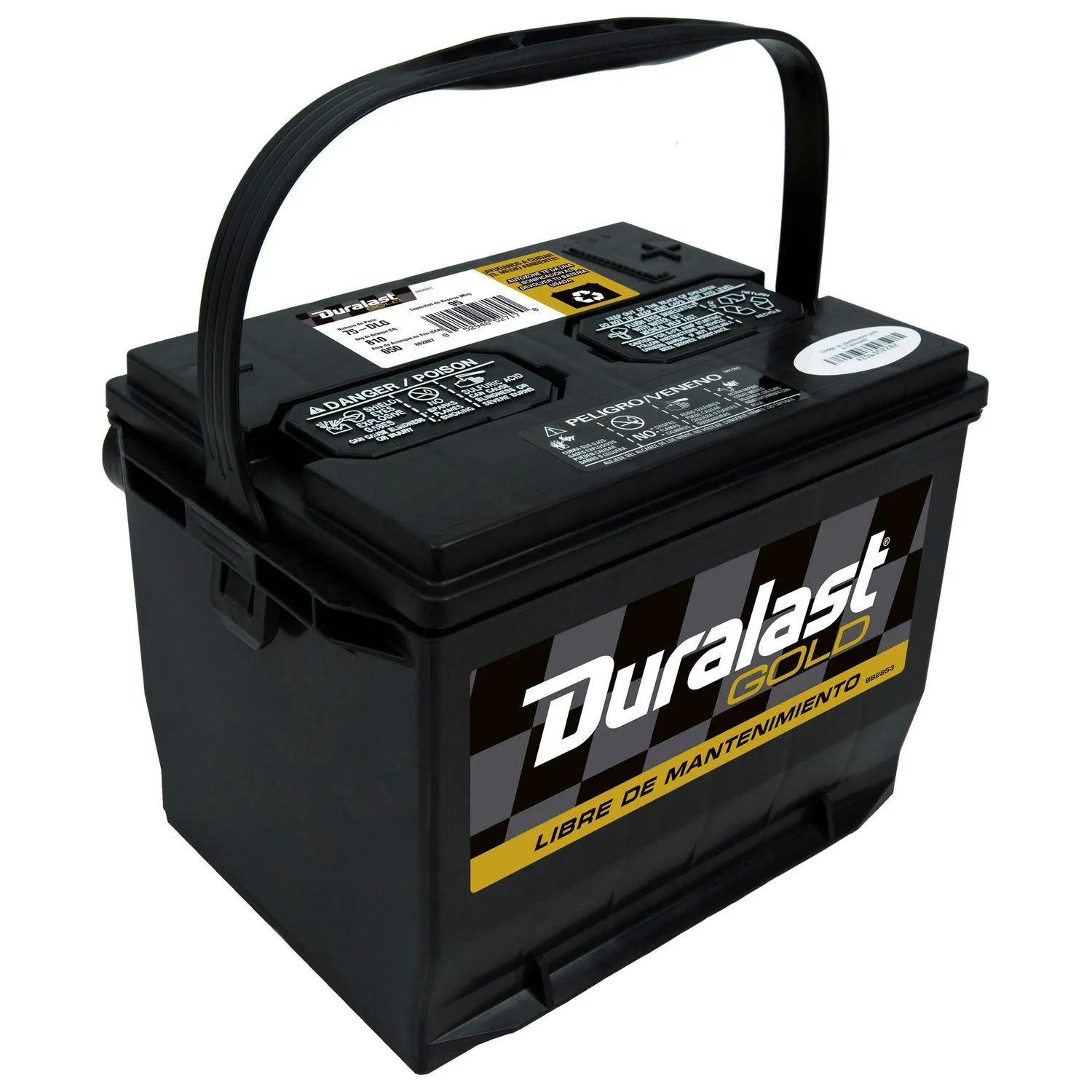 Bateria de Plomo Acido (de Celda Humeda) Duralast Gold 75-DLG