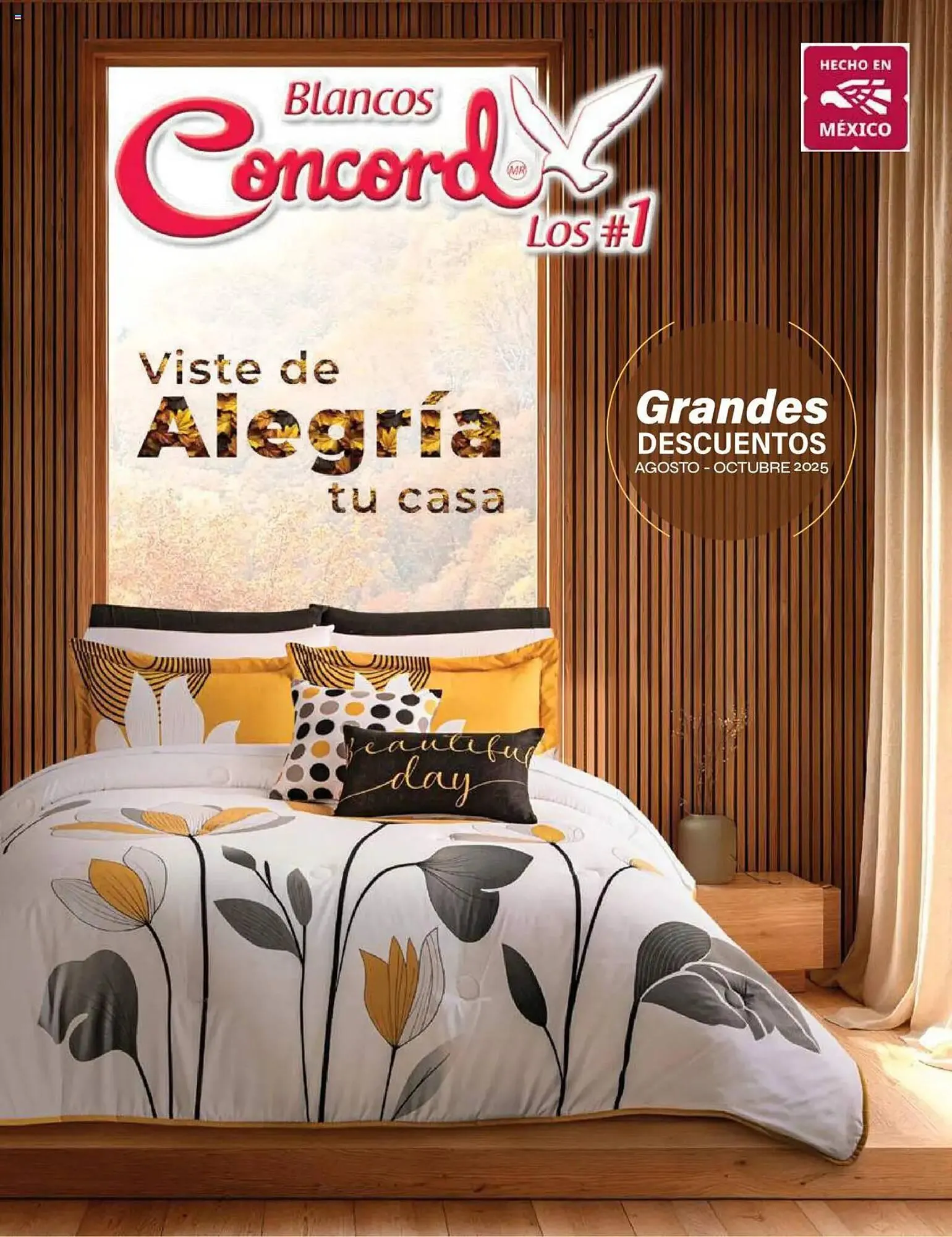 Catálogo de Catálogo Colchas Concord 1 de agosto al 1 de noviembre 2025 - Pagina 1