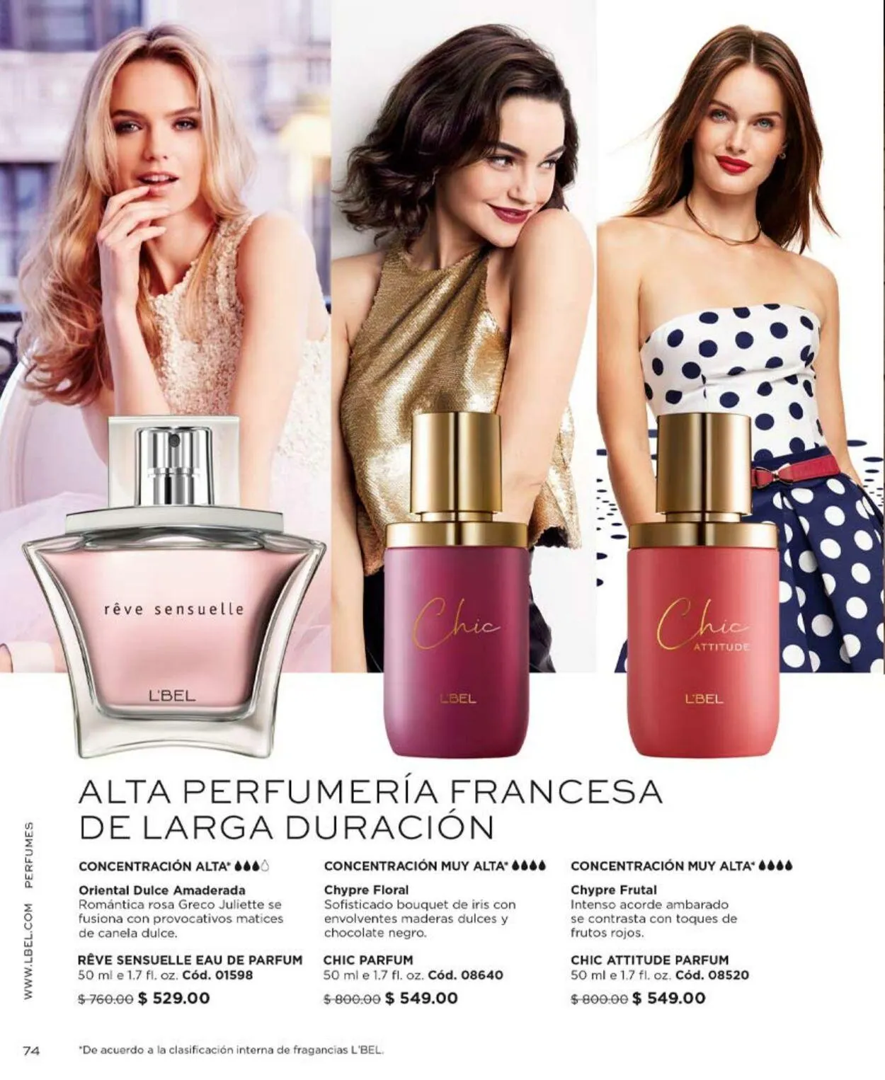 Catálogo de L'Bel Oferta actual 8 de mayo al 31 de mayo 2024 - Pagina 74