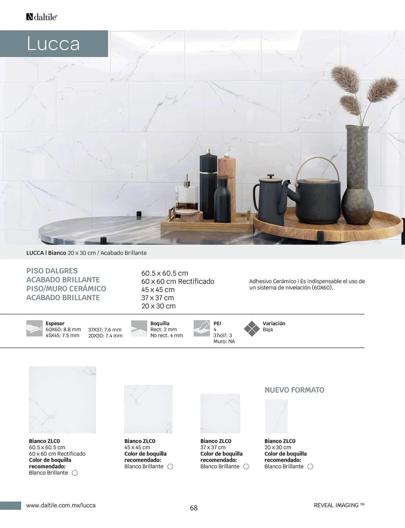 Catálogo de Catálogo Daltile 1 de enero al 31 de diciembre 2024 - Pagina 68