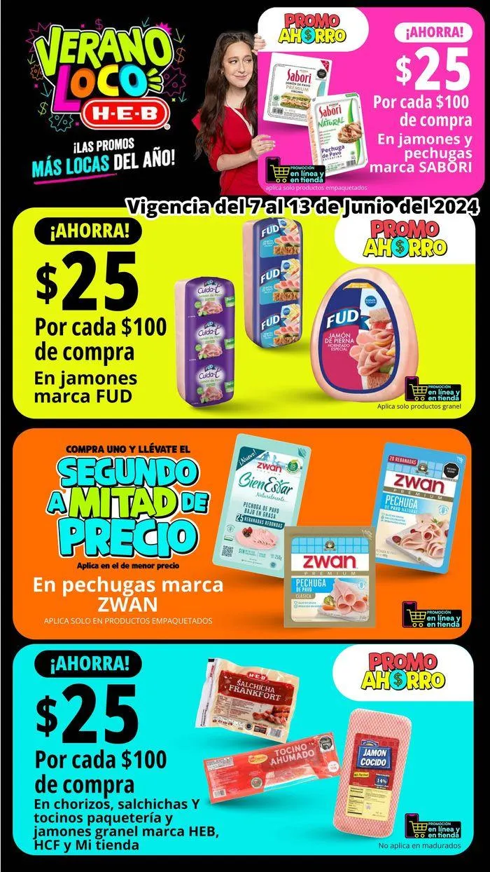 Catálogo de Ofertas HEB - Verano Loco 10 de junio al 13 de junio 2024 - Pagina 15