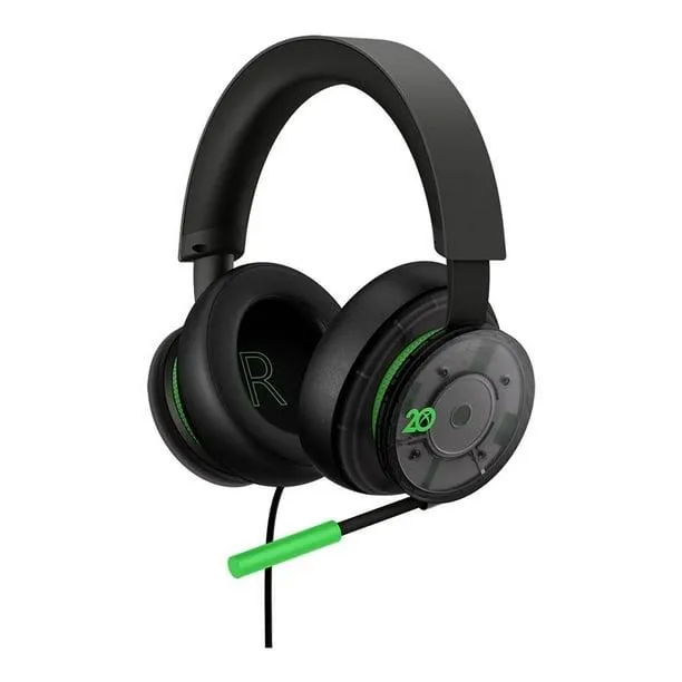 Audífonos Alámbricos Microsoft Xbox 20 Aniversario Especial