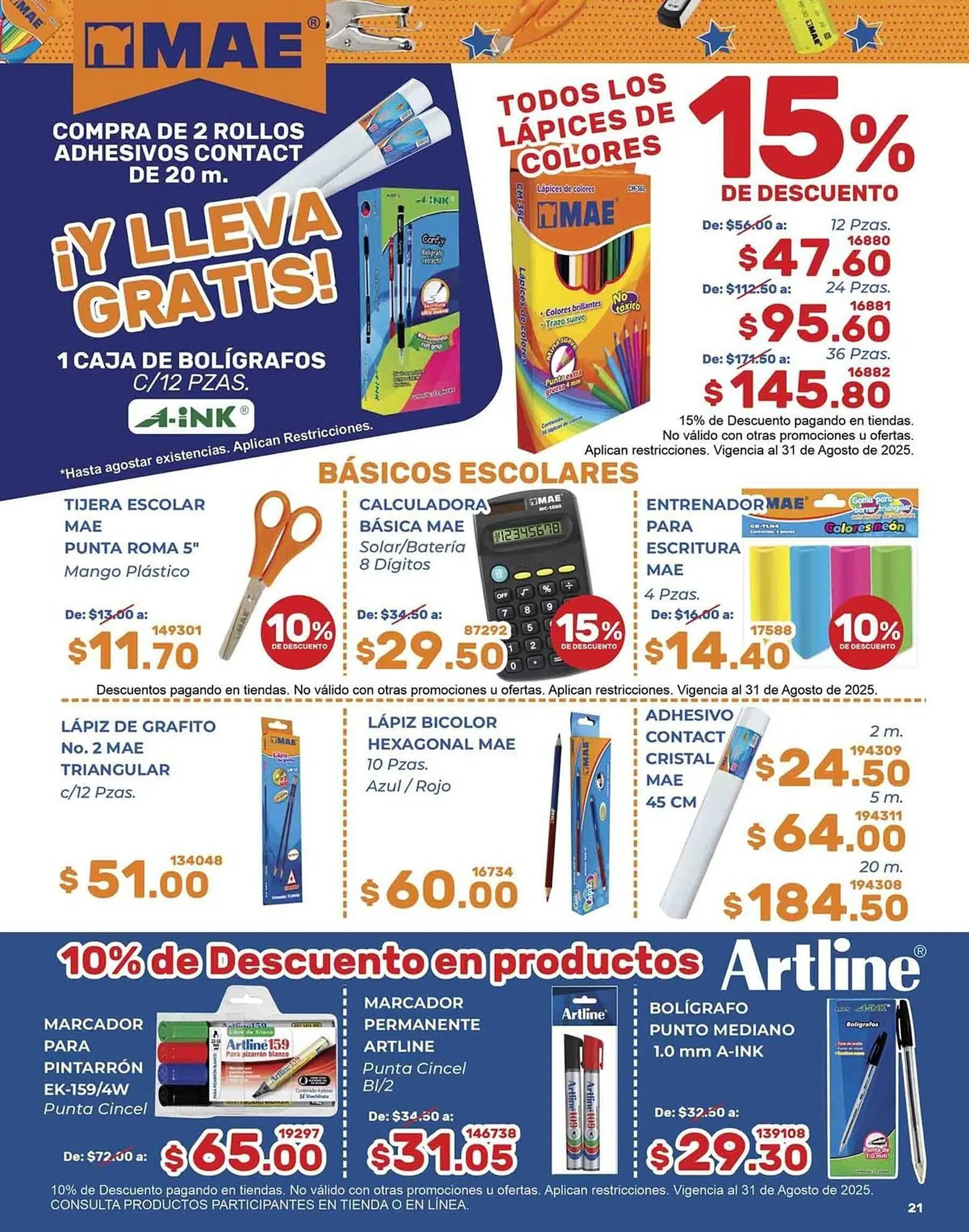 Catálogo de Catálogo Adosa 2 de julio al 31 de agosto 2025 - Pagina 21