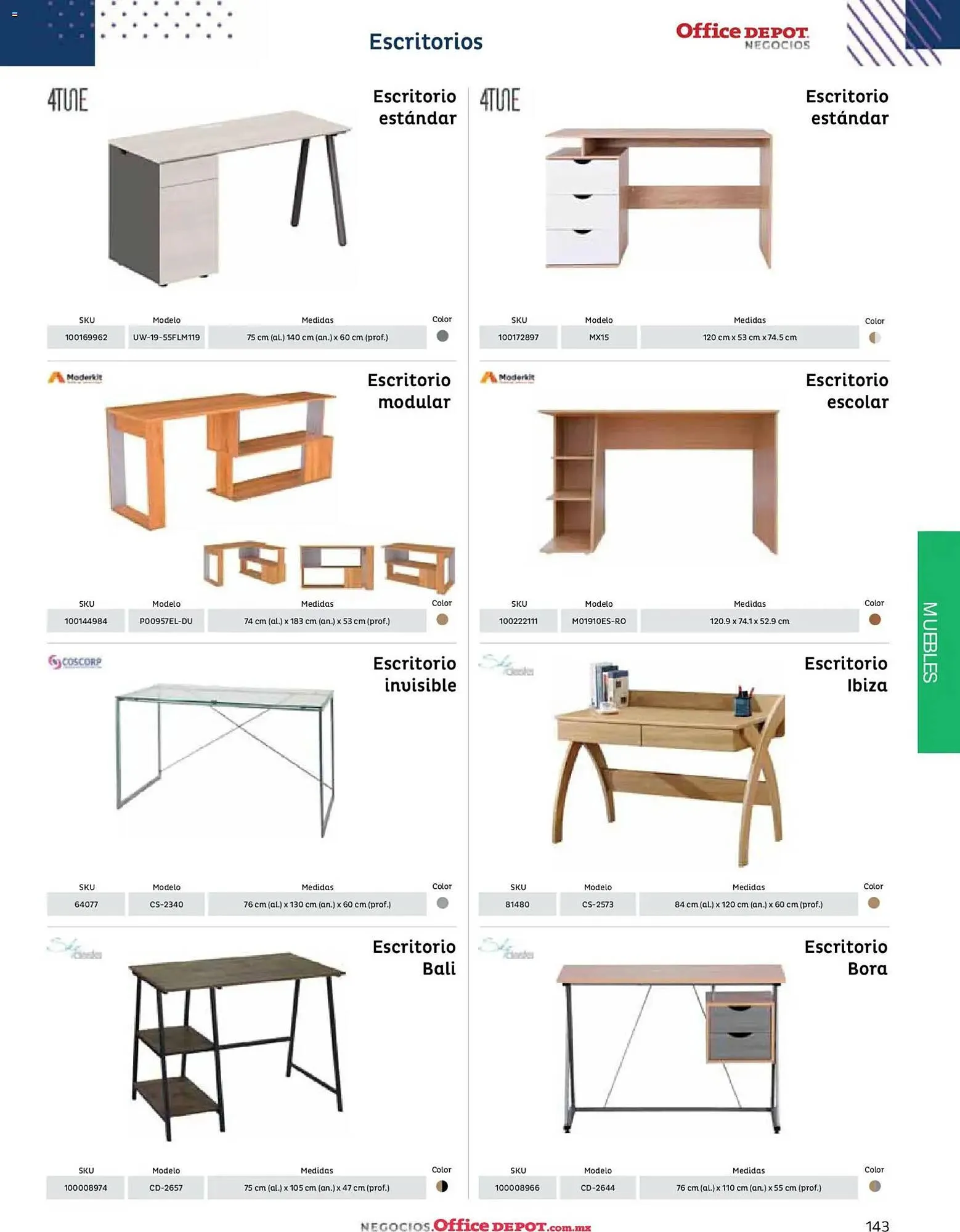 Catálogo de Catálogo Office Depot 12 de enero al 1 de enero 2027 - Pagina 145