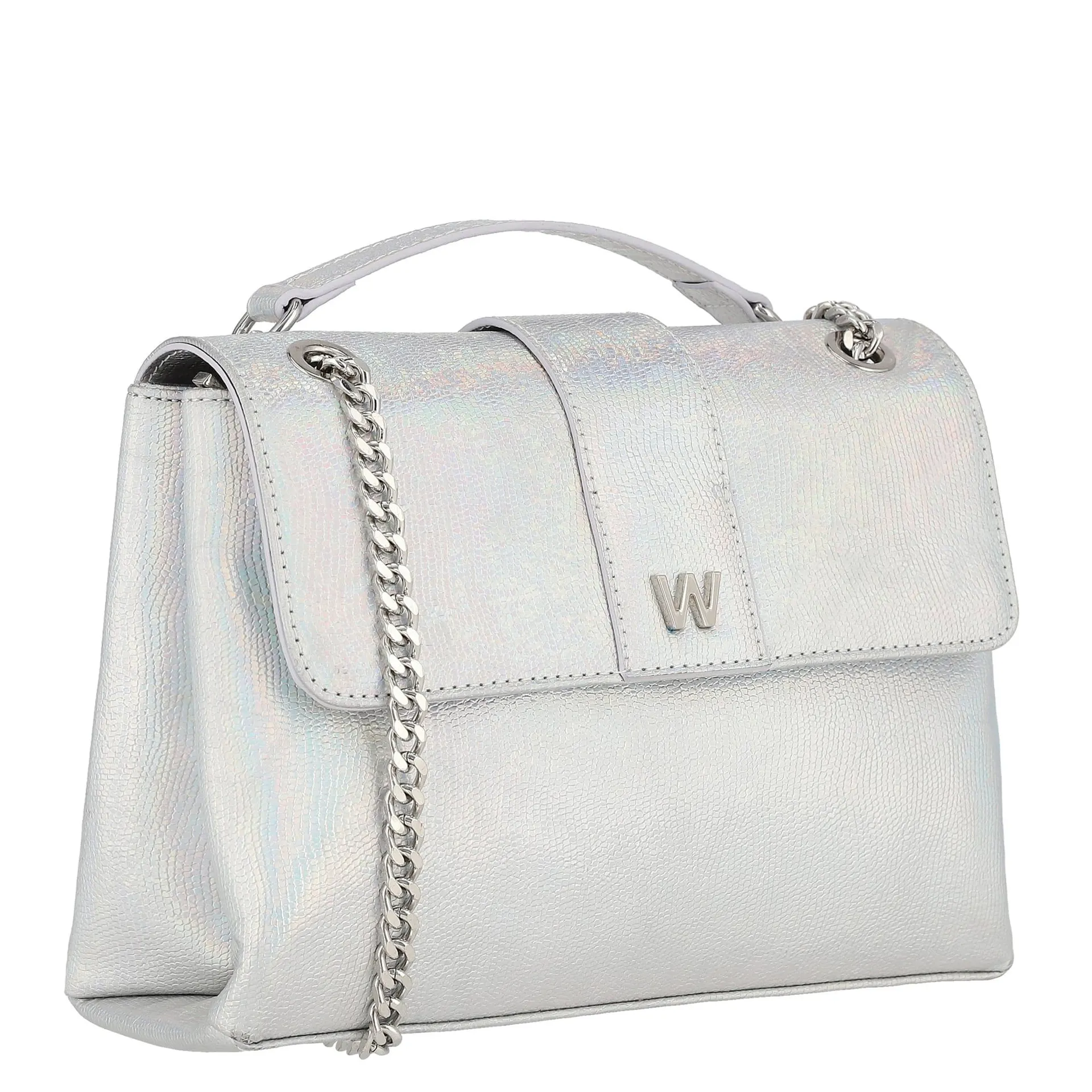 Bolsa Crossbody Kuuki Trofa Sintetico Plata Westies