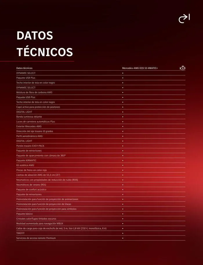 Catálogo de AMG EQS 53 4MATIC 27 de febrero al 30 de junio 2024 - Pagina 12