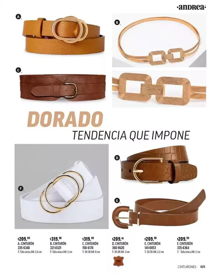 Catálogo de ANDREA - BOLSAS Y ACCESORIOS 26 de agosto al 25 de enero 2025 - Pagina 17